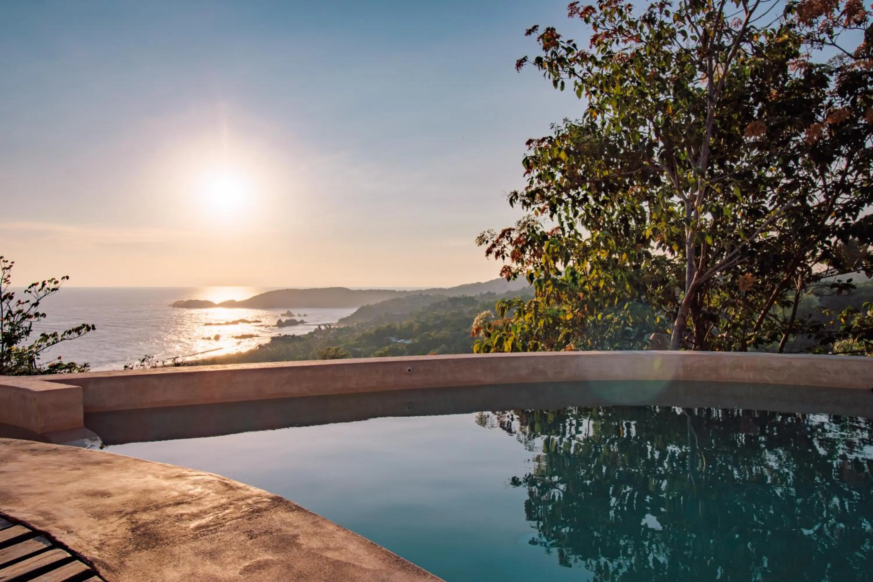 Sunset in Hotel Ruunda