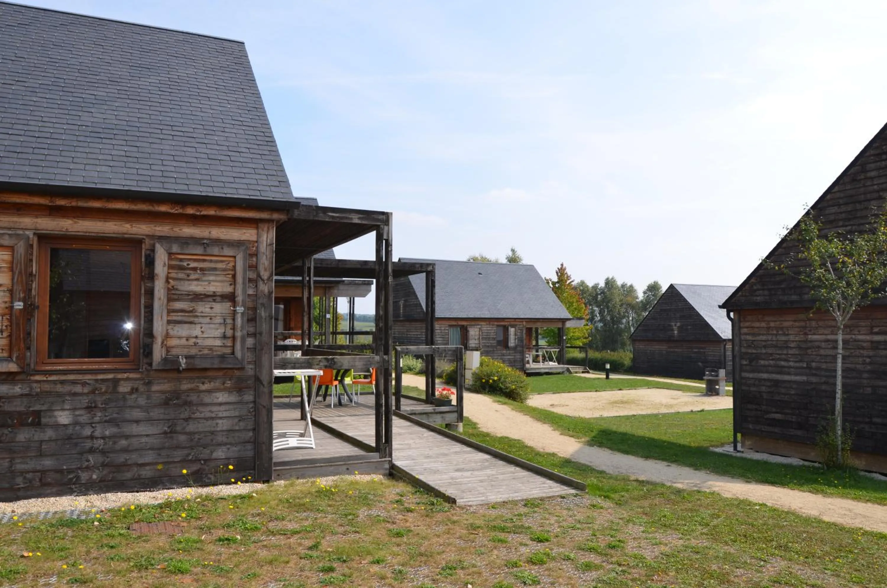 Facility for disabled guests in Les lodges de Sainte-Suzanne