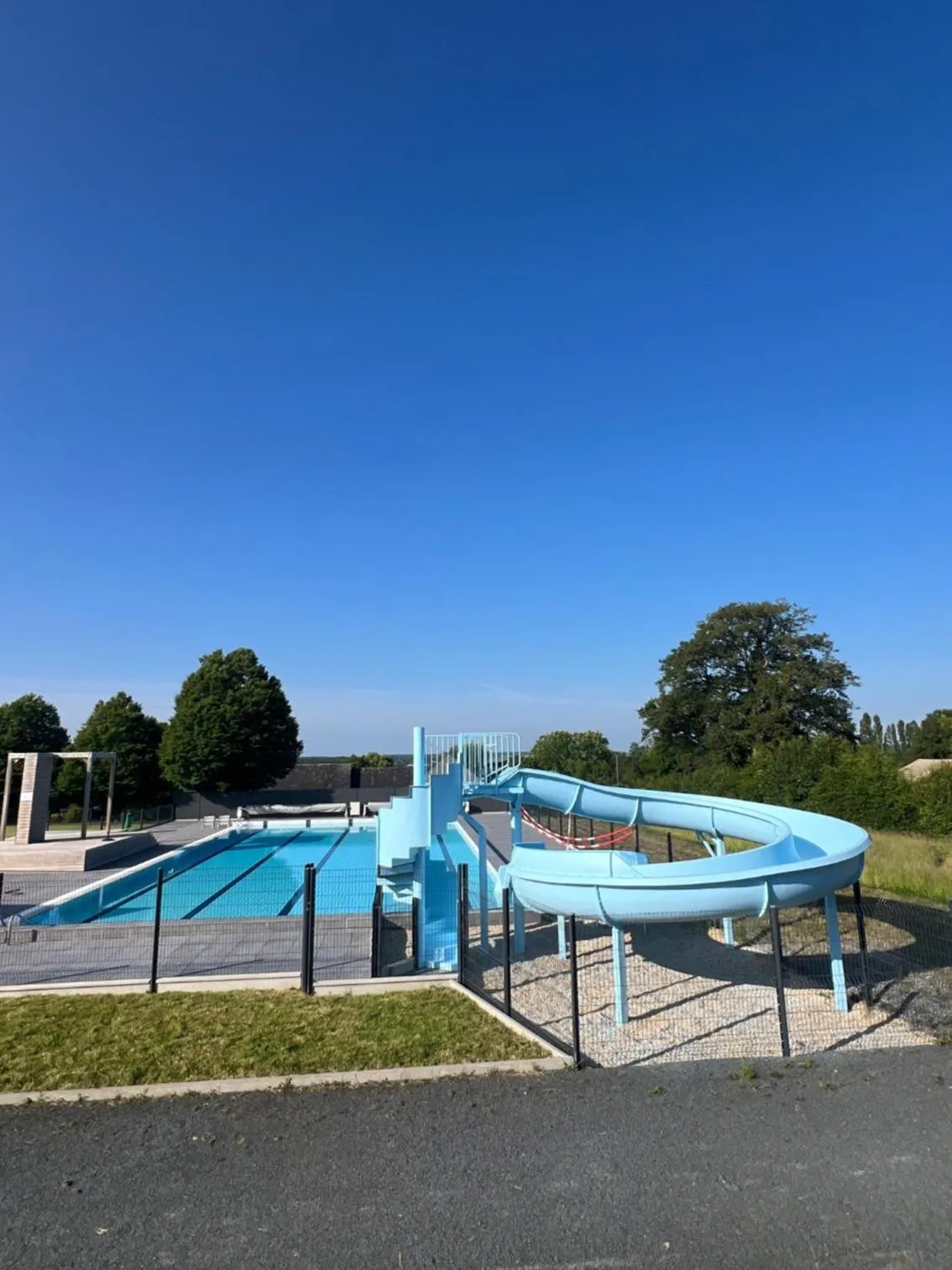 Swimming pool in Les lodges de Sainte-Suzanne