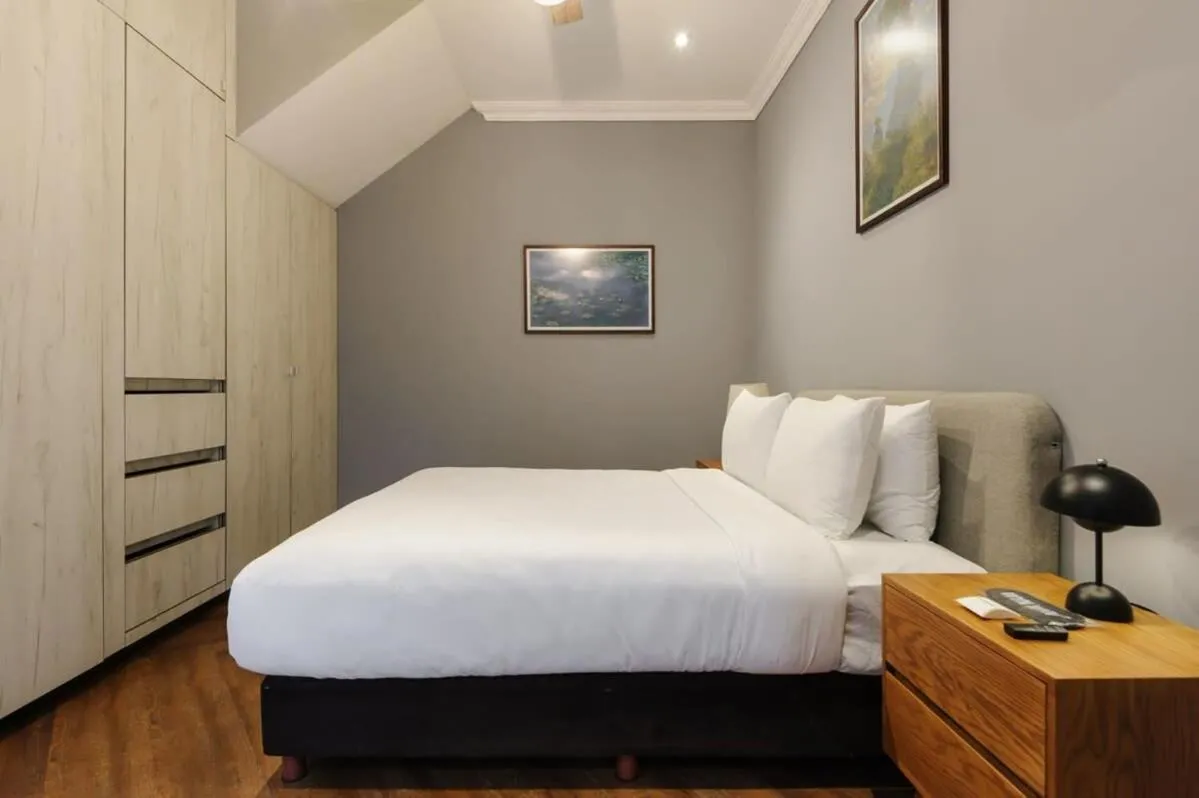 Bed in Captivating 2BR in Cuauhtemoc