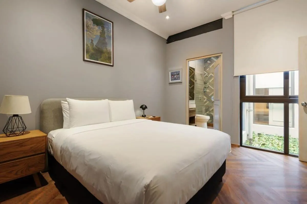 Bed in Captivating 2BR in Cuauhtemoc