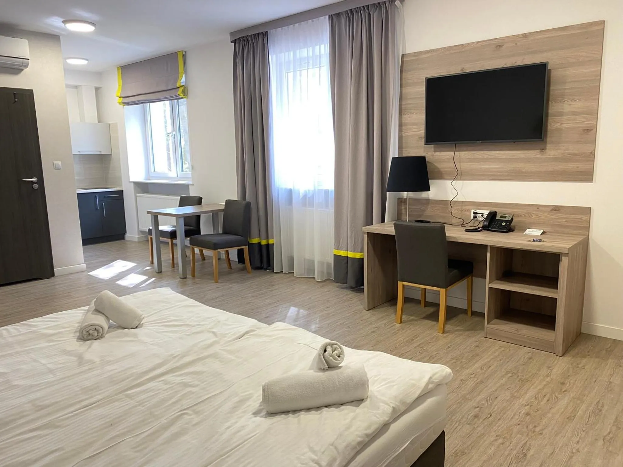 Bed in Sanatorium Uzdrowiskowe Augustów