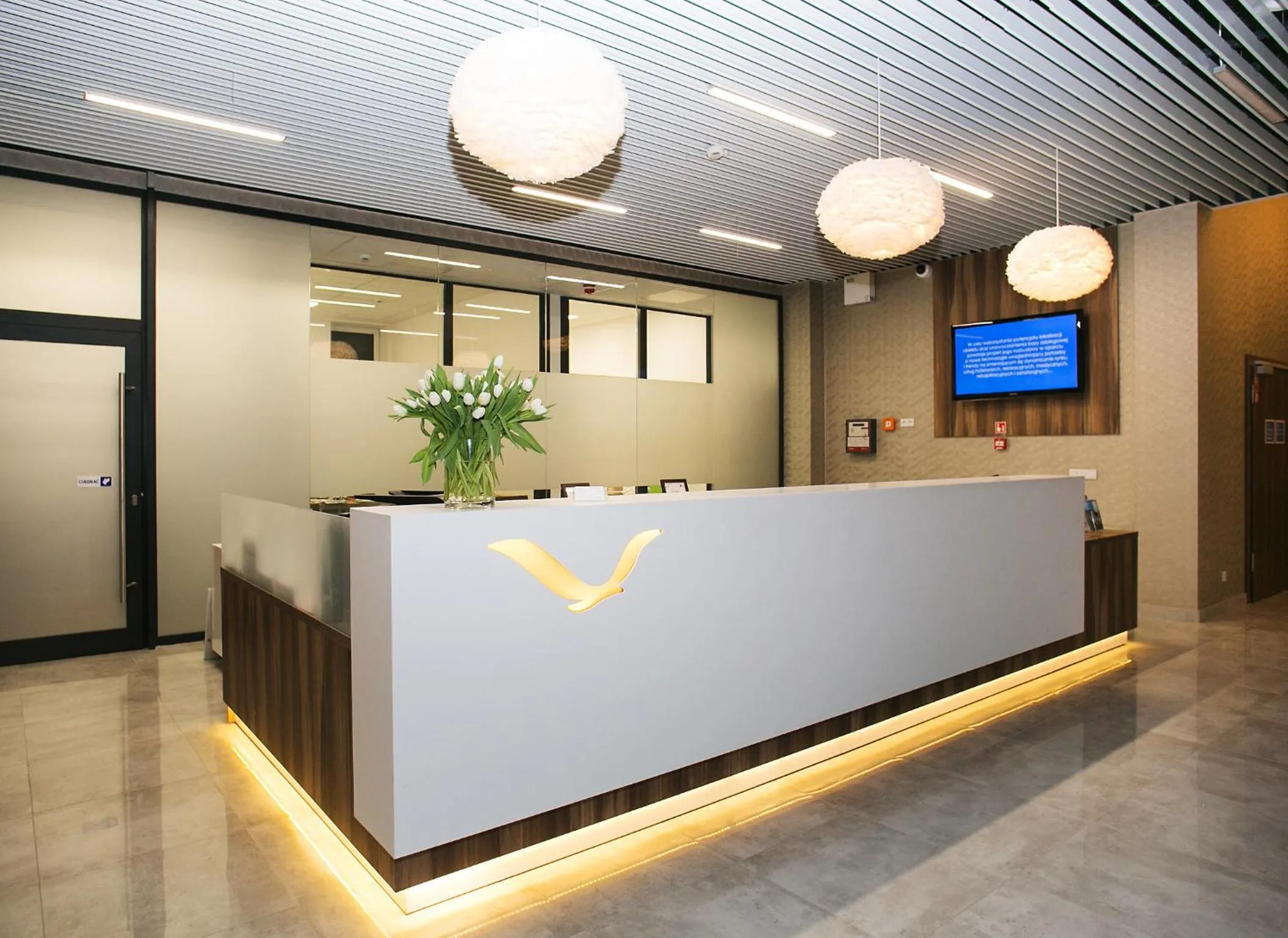 Communal lounge/ TV room in Sanatorium Uzdrowiskowe Augustów