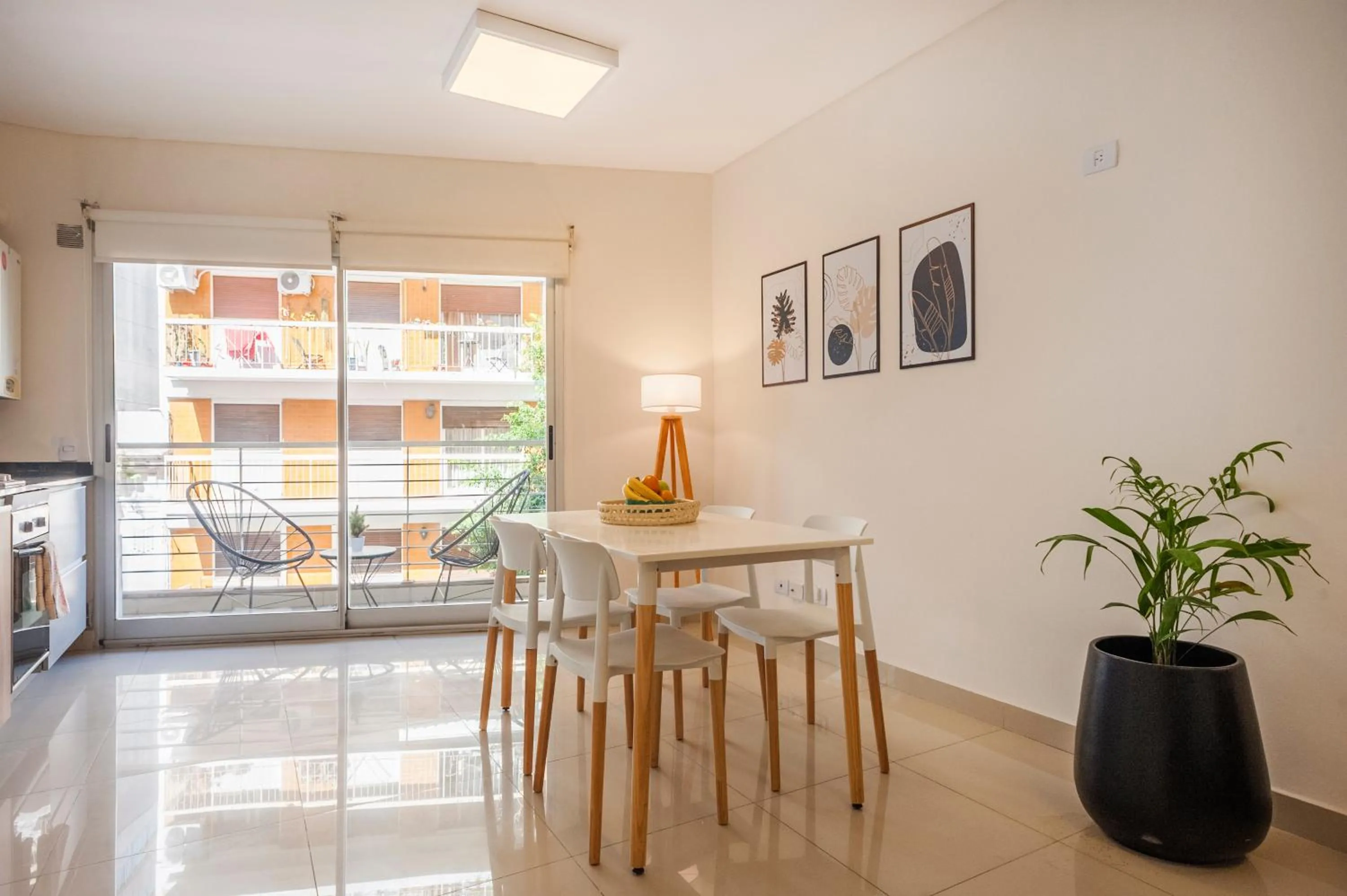 Seating area in Báltico Suites