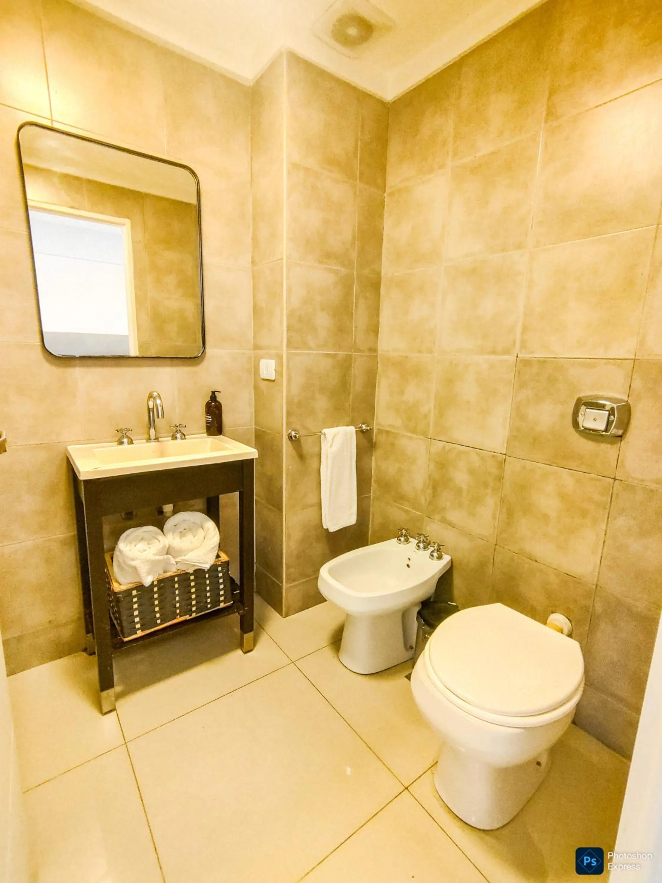 Bathroom in Báltico Suites