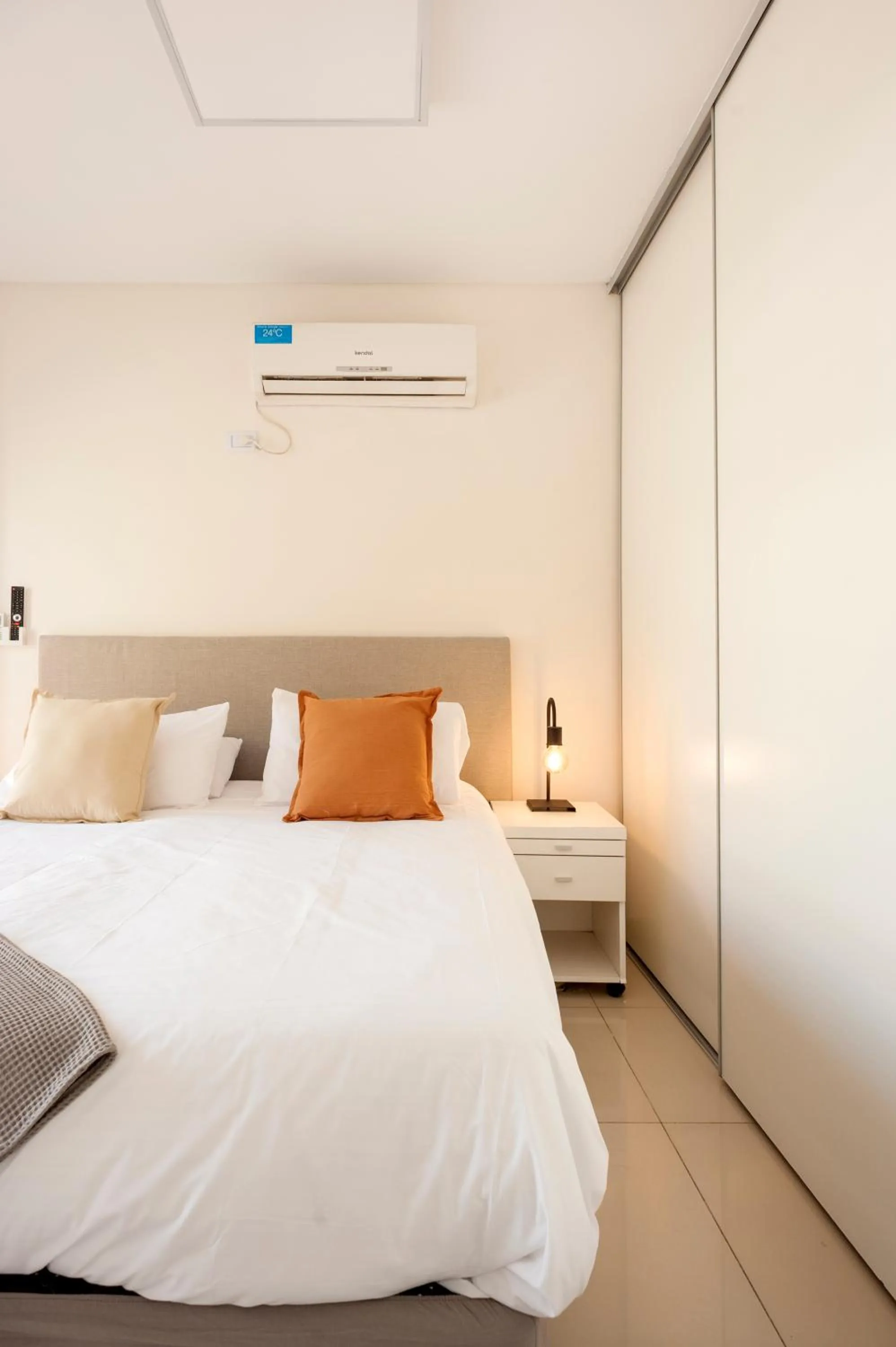 Bed in Báltico Suites