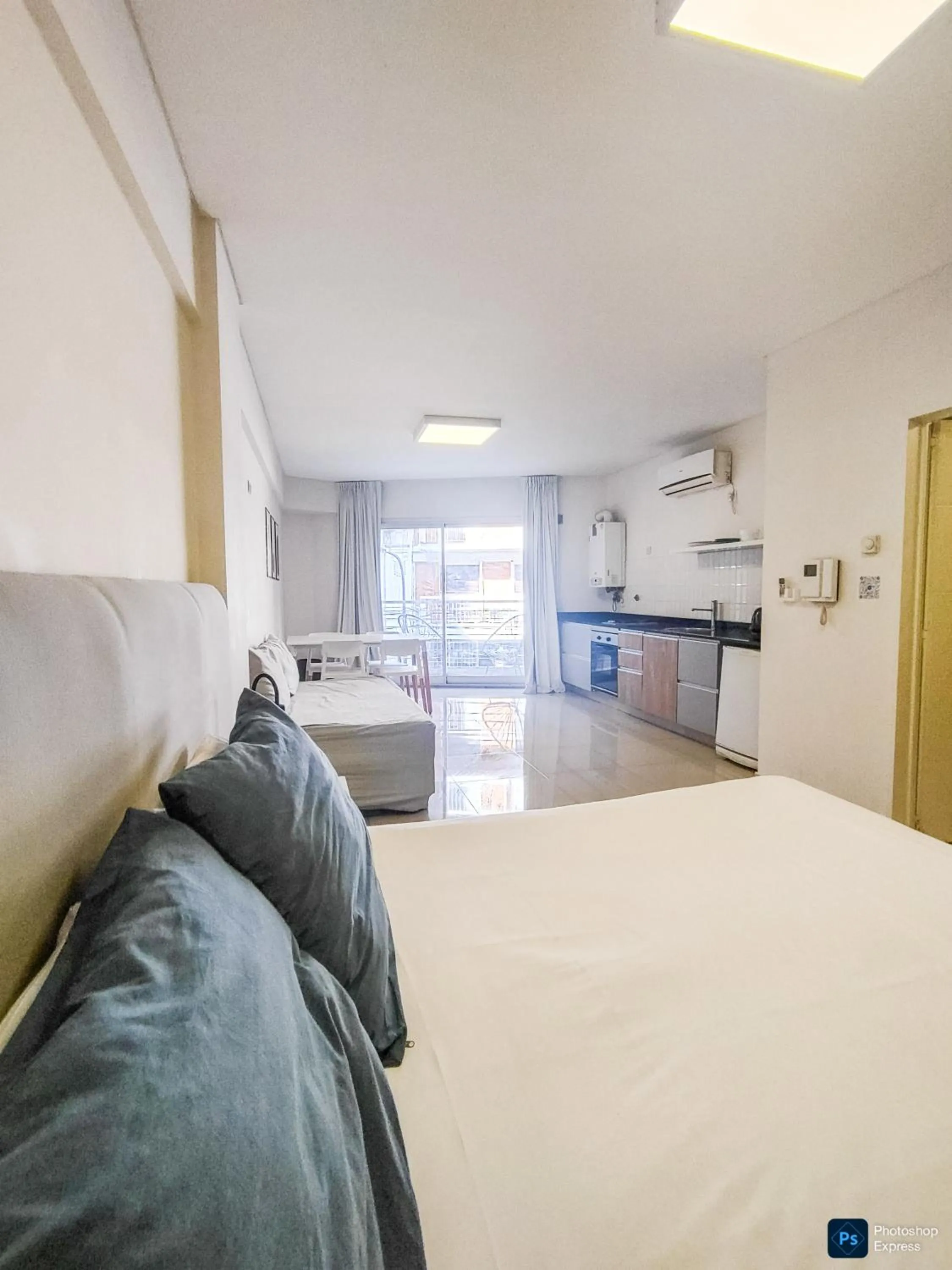 Bed in Báltico Suites