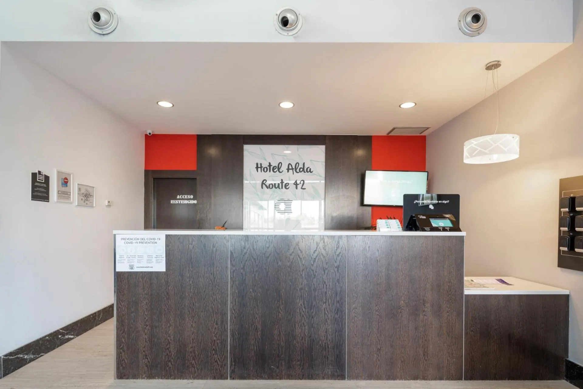 Lobby or reception in Alda Route 42