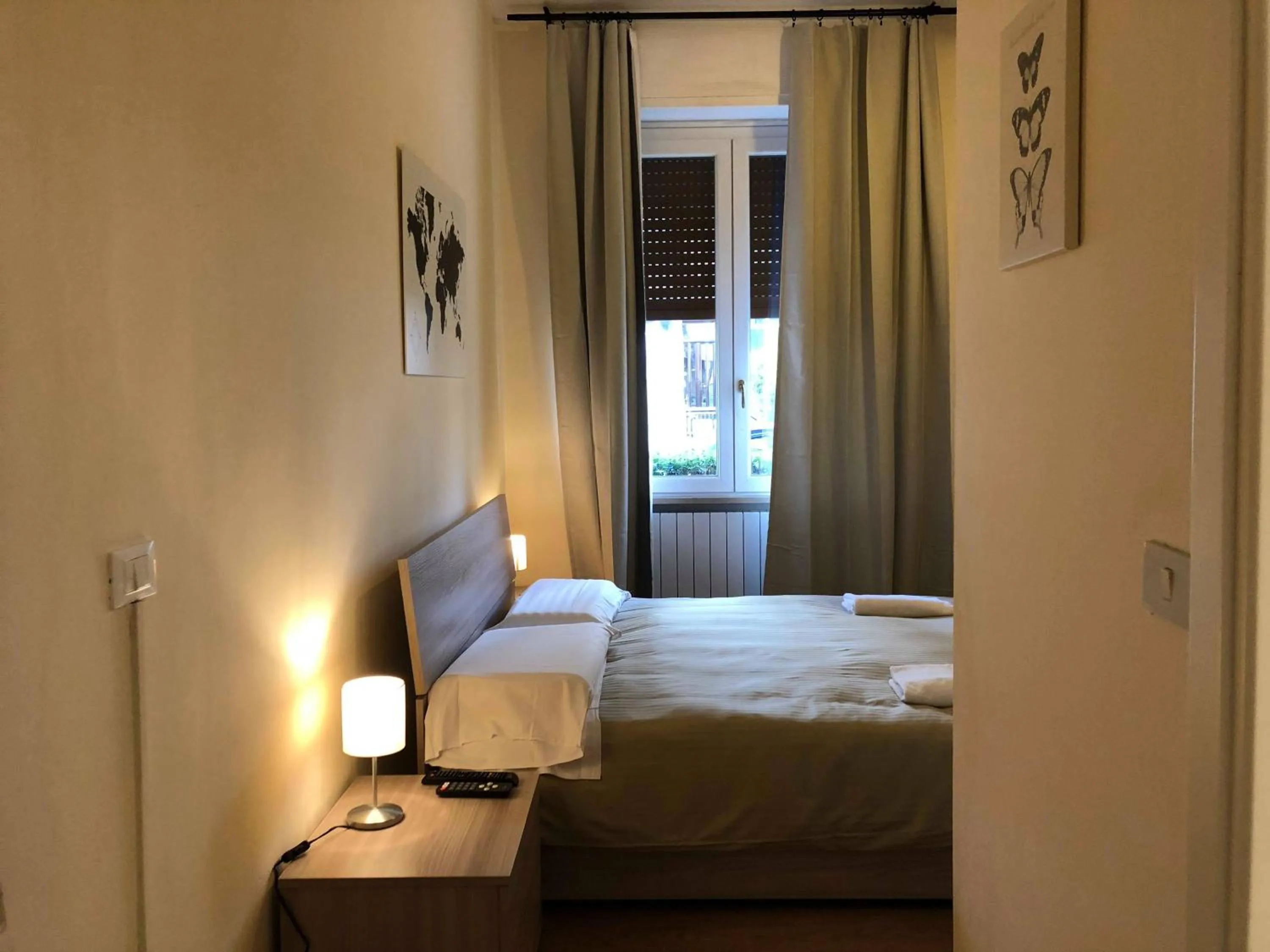 Bed in Il Galileo Rooms