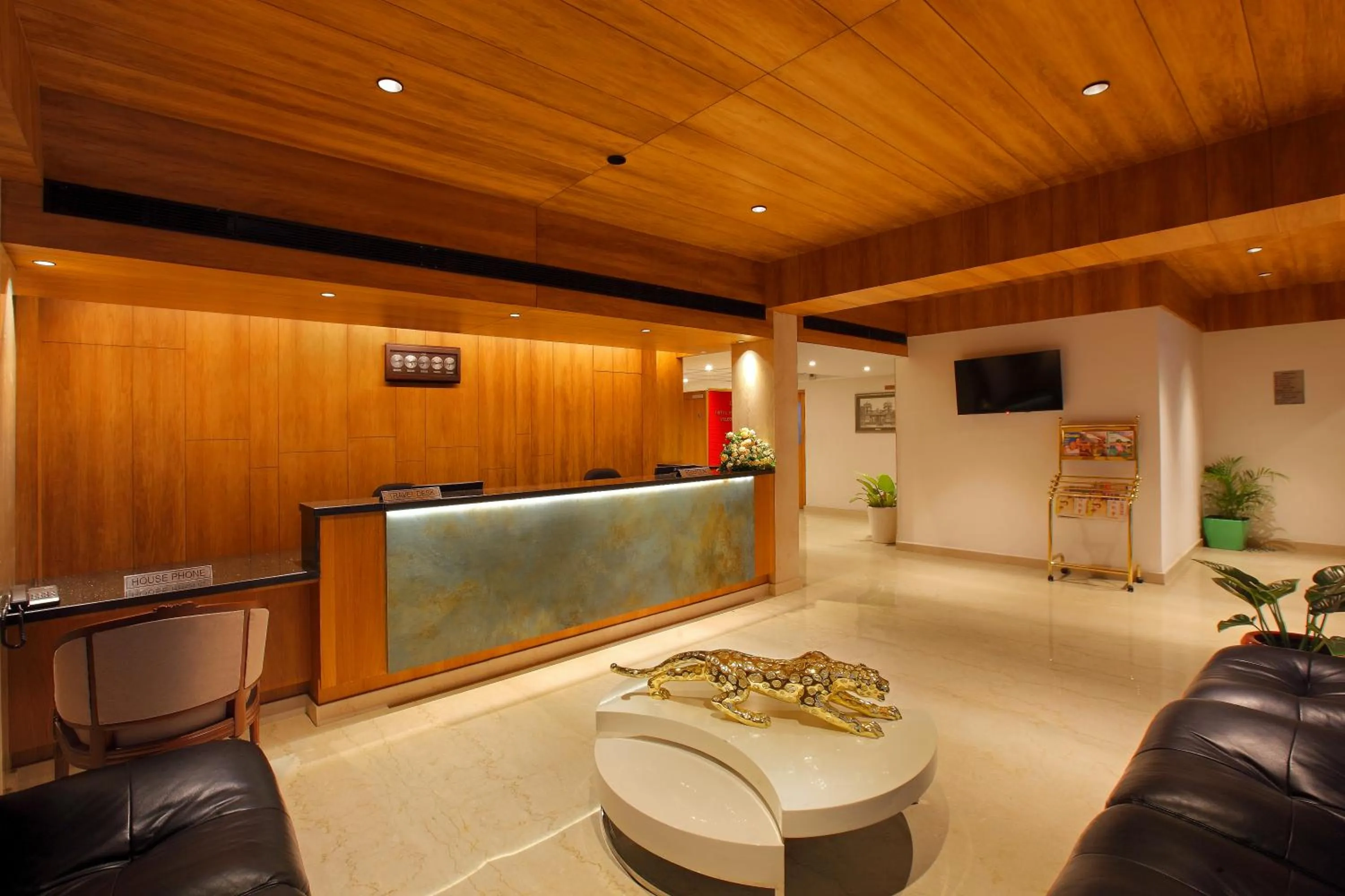 Lobby or reception in HOTEL PRINCE