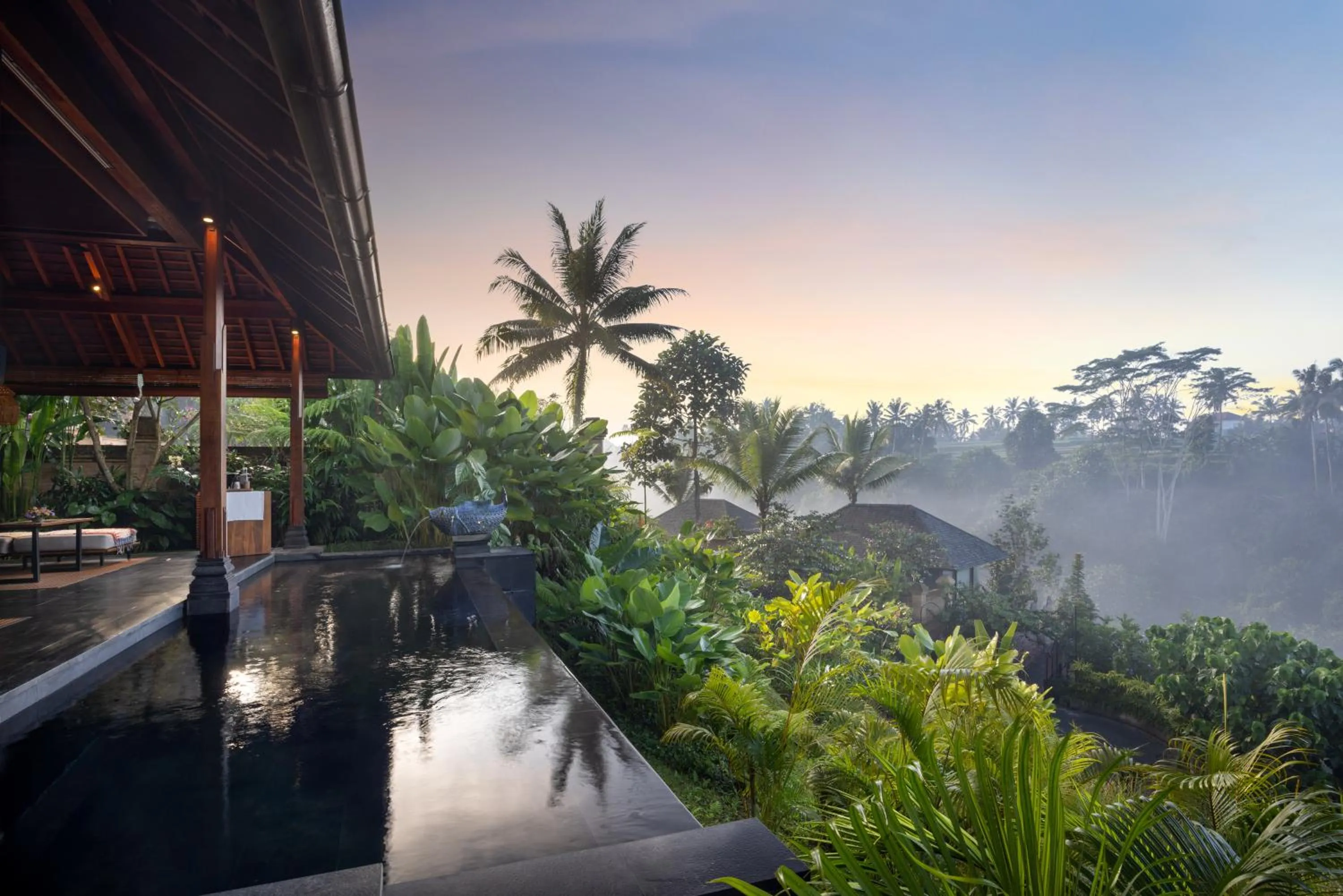 Natural landscape in Sanna Ubud A Pramana Experience