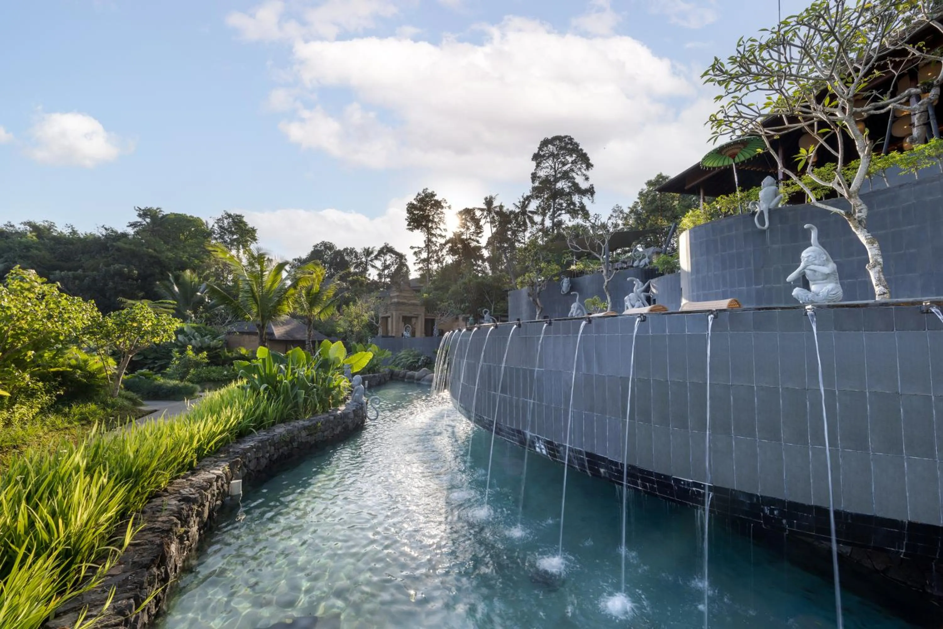 Swimming pool in Sanna Ubud A Pramana Experience