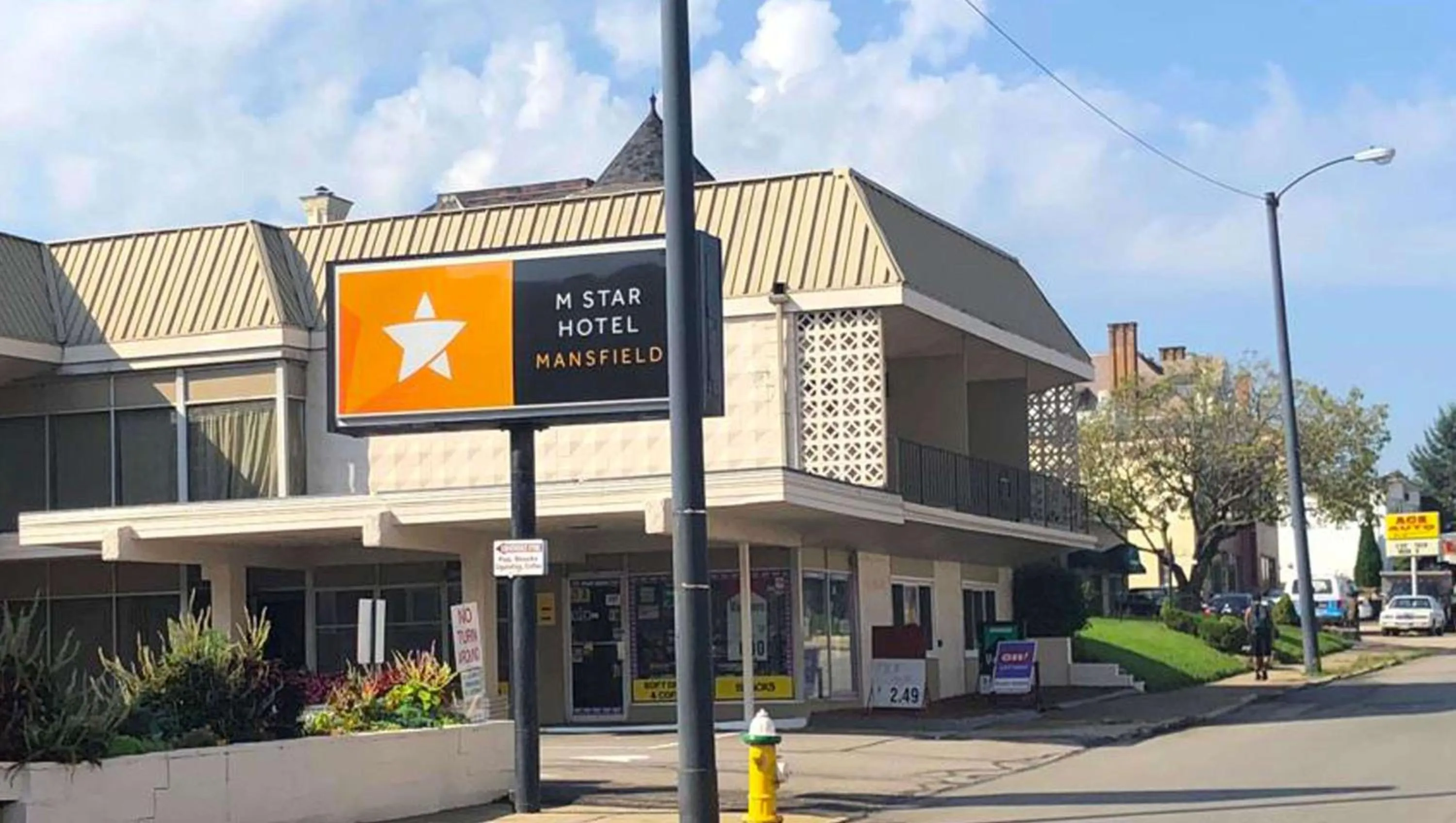 Property building in M Star Hotel Mansfield