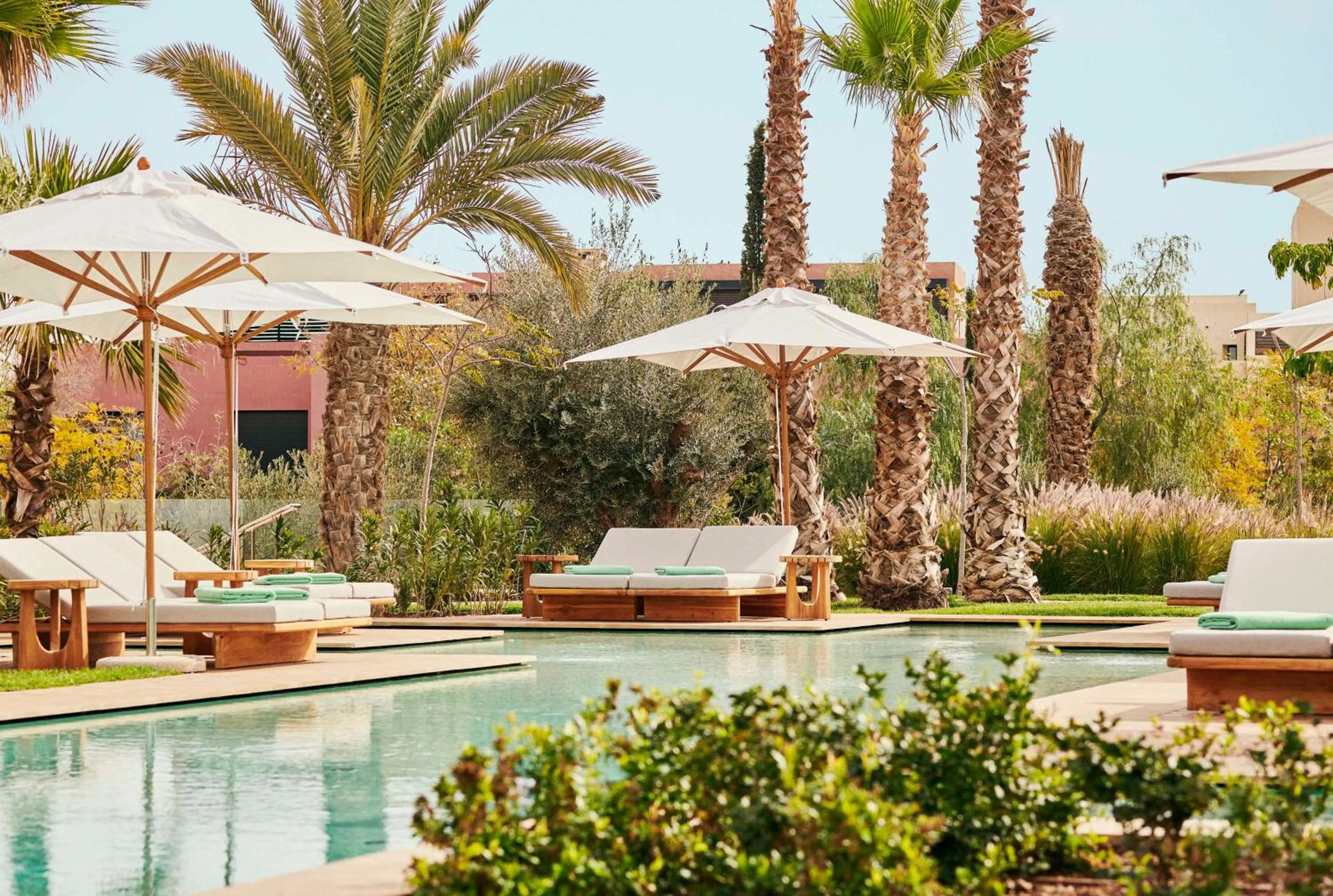 Swimming pool in Park Hyatt Marrakech