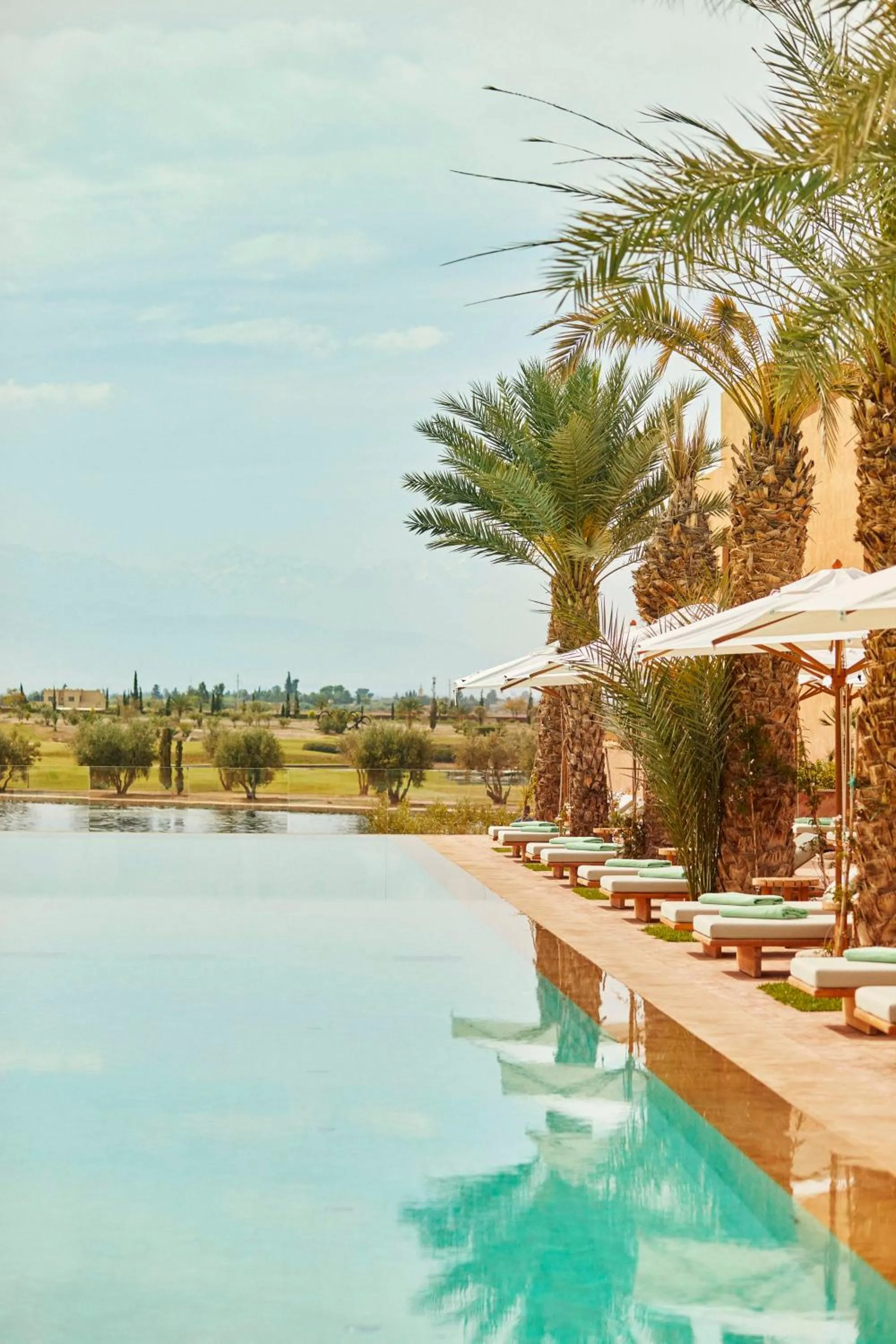 Swimming pool in Park Hyatt Marrakech