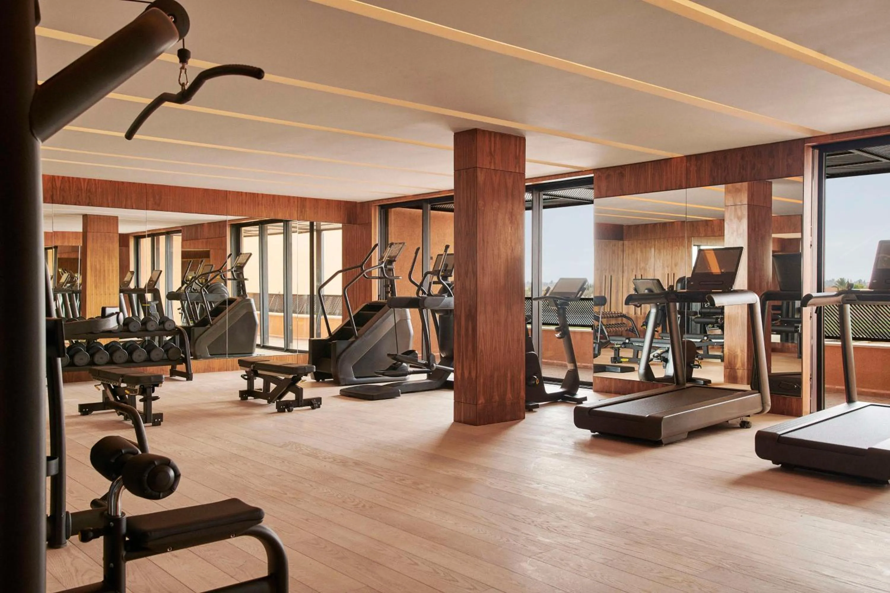 Fitness centre/facilities in Park Hyatt Marrakech