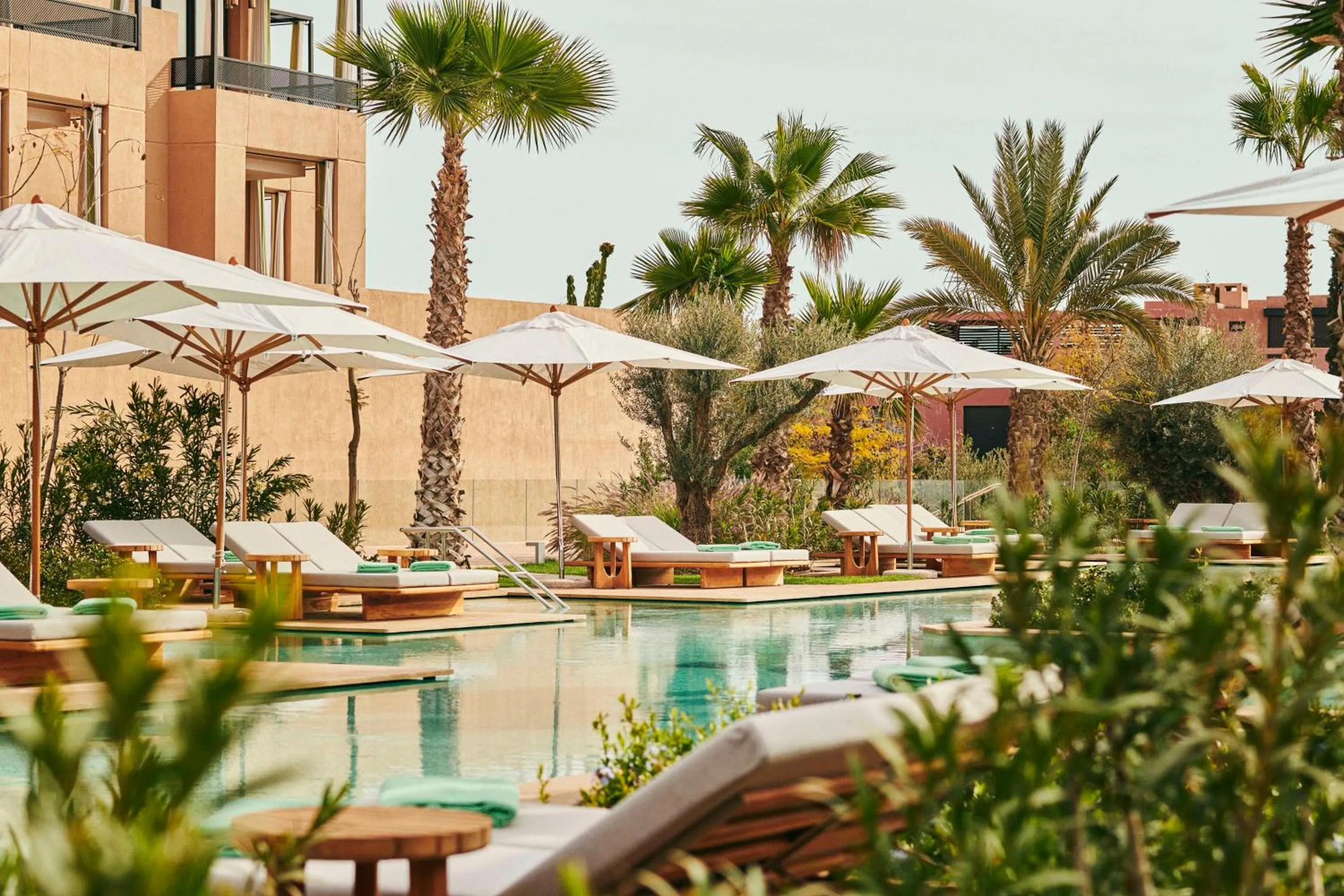 Swimming pool in Park Hyatt Marrakech