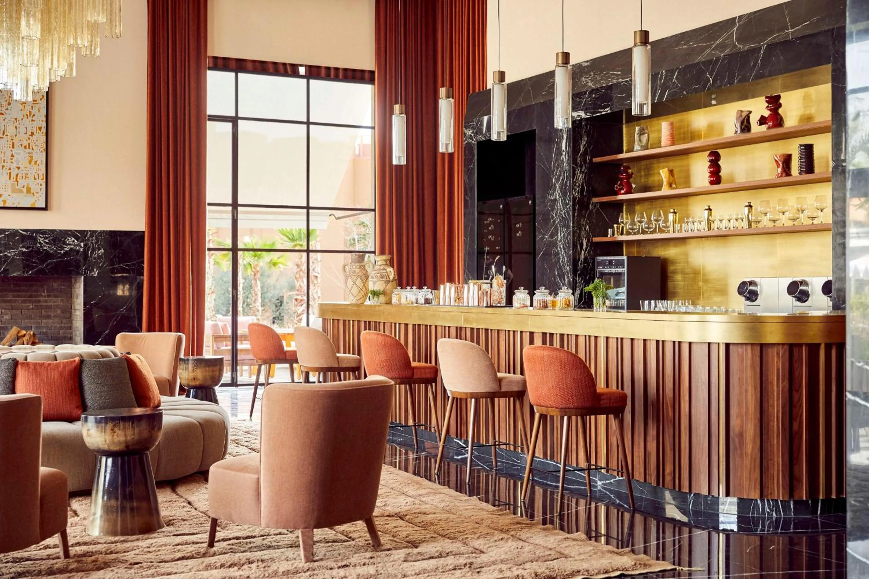 Lounge or bar in Park Hyatt Marrakech