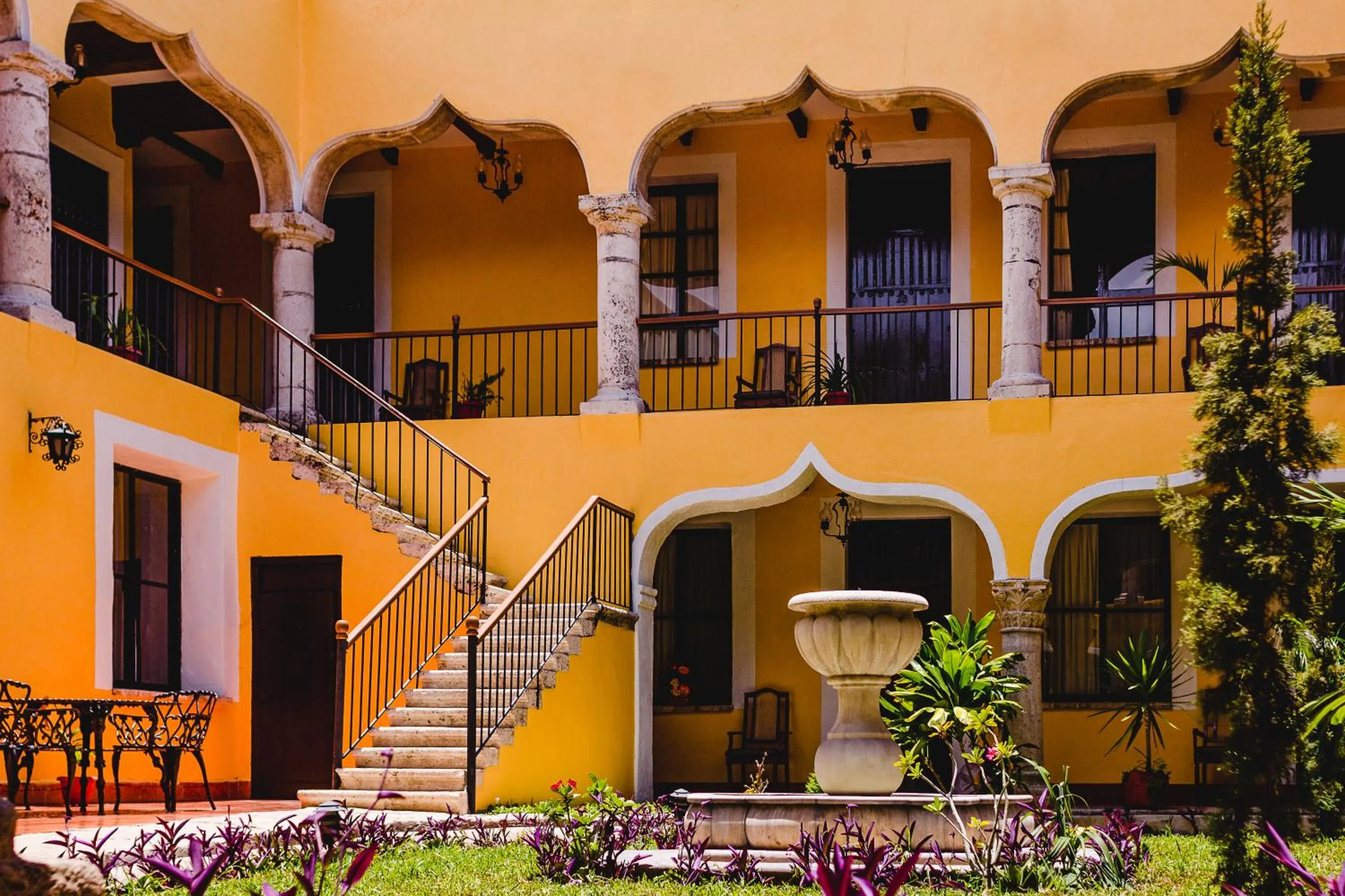 Garden in Hotel Montejo