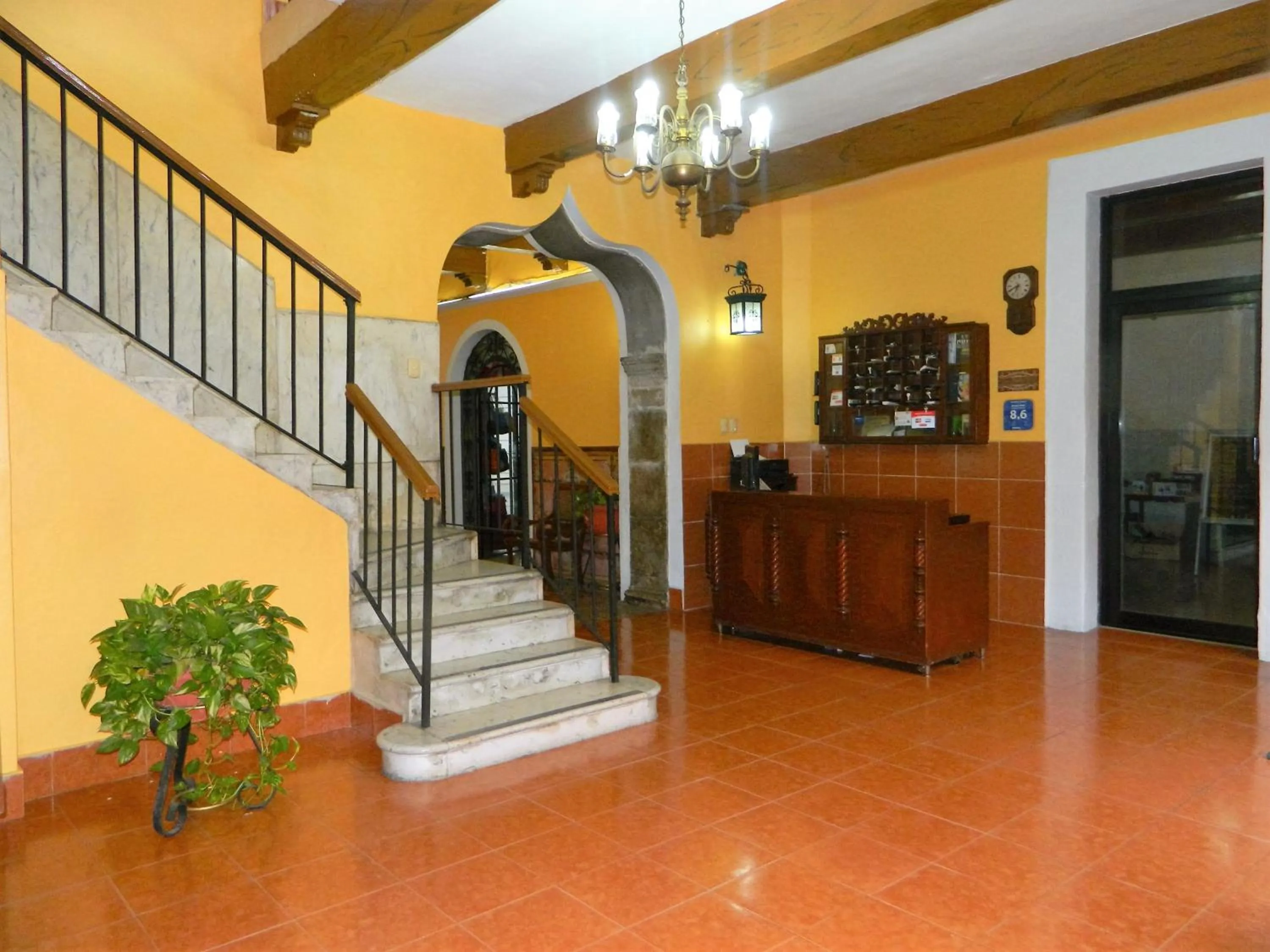 Lobby or reception in Hotel Montejo