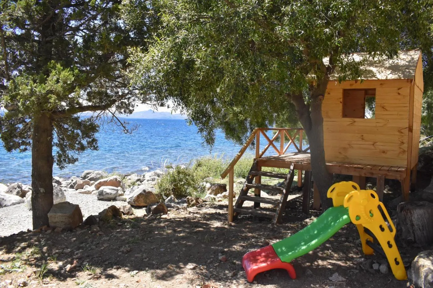Children play ground in Las Gaviotas