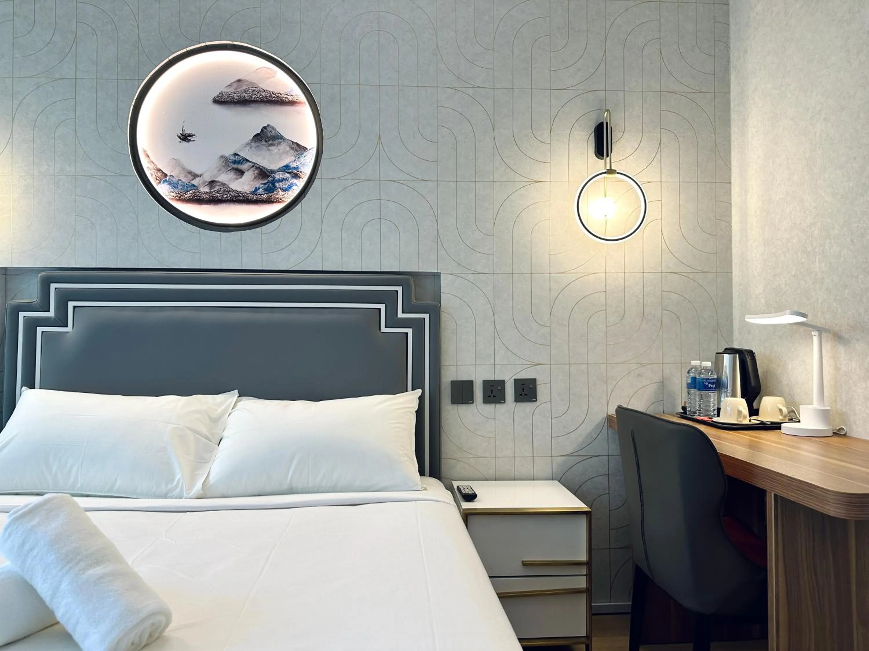 Bed in Kam Leng Hotel