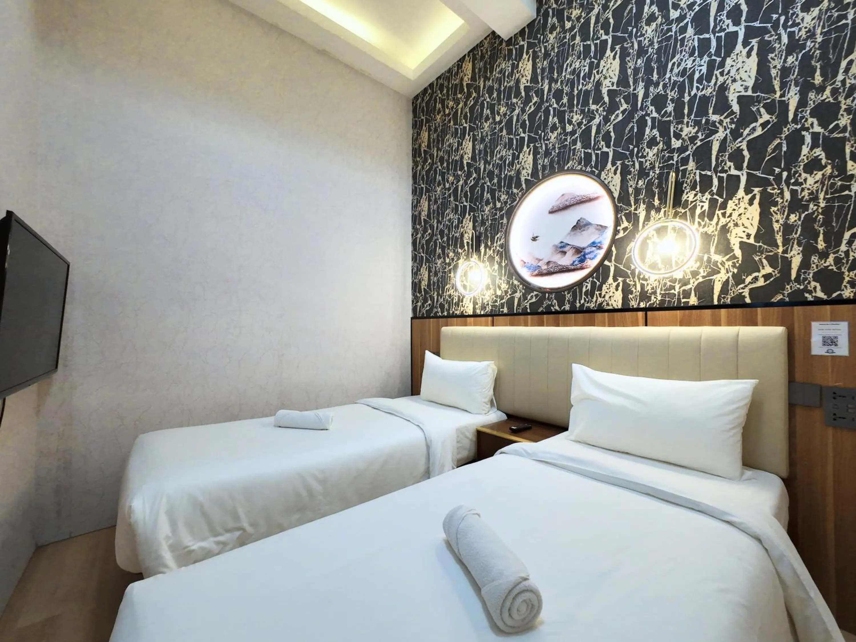 Bedroom, Bed in Kam Leng Hotel