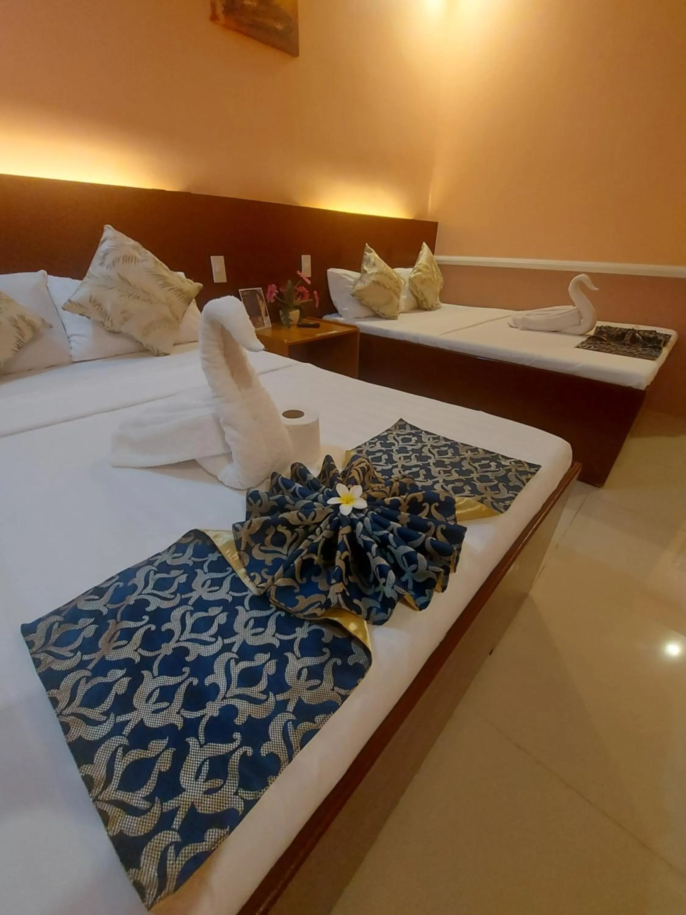 Bed in New Village Lodge