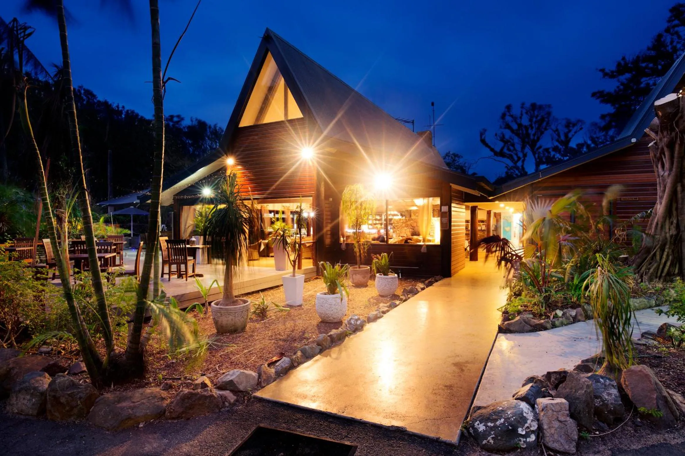 Facade/entrance in Palm Bay Resort