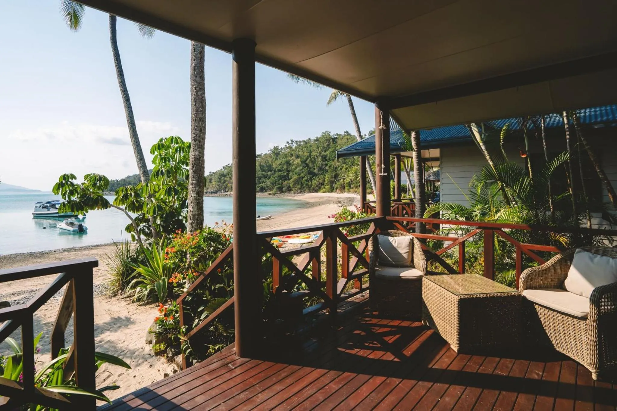 Patio in Palm Bay Resort