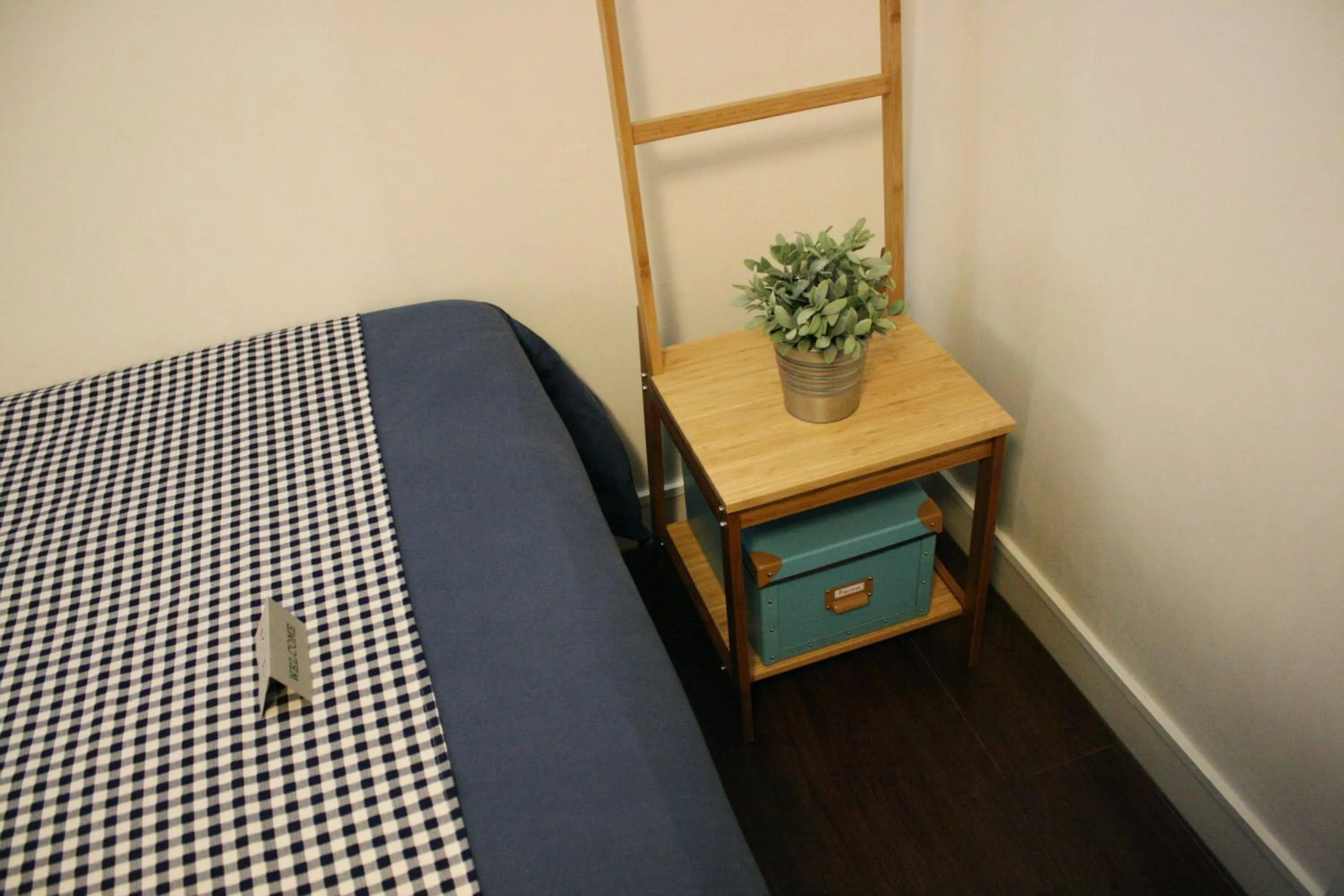 Decorative detail, Bed in Hostel Beige 2nd