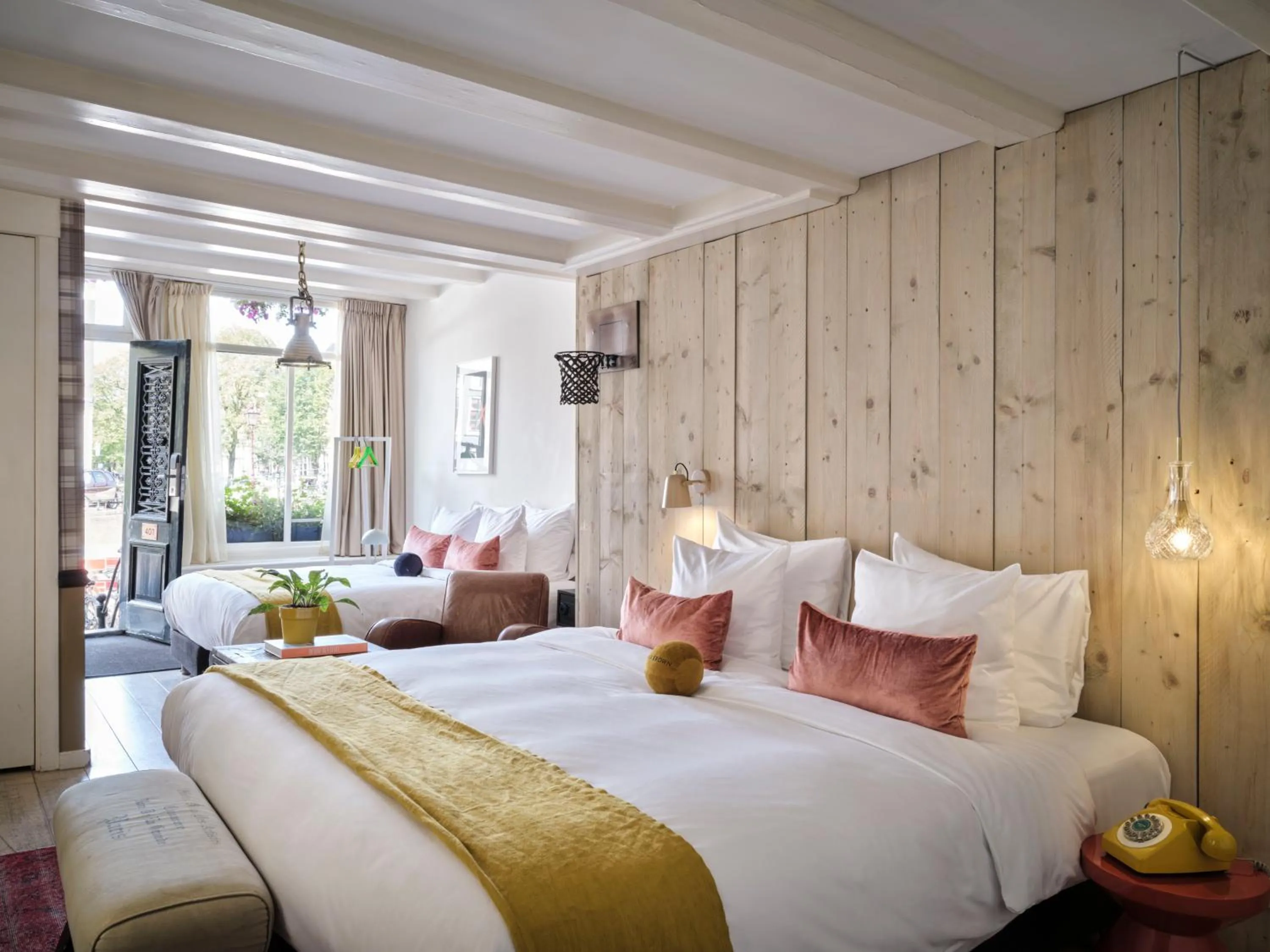 Bed in Max Brown Hotel Canal District, part of Sircle Collection