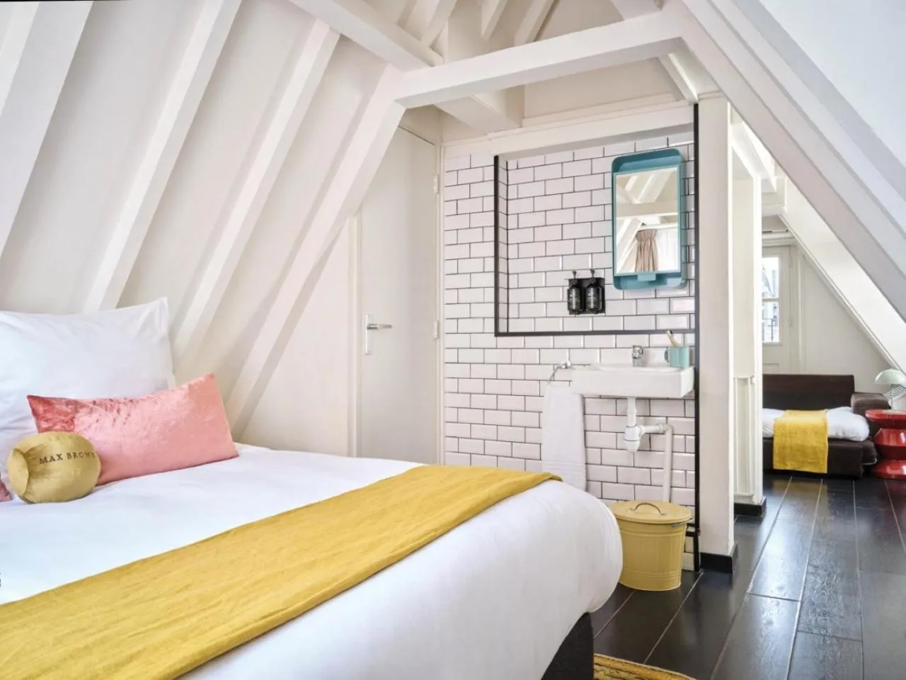 Bed in Max Brown Hotel Canal District, part of Sircle Collection