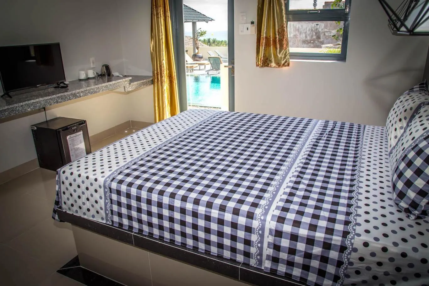 Bed in Mui Ne Hills Villa Hotel