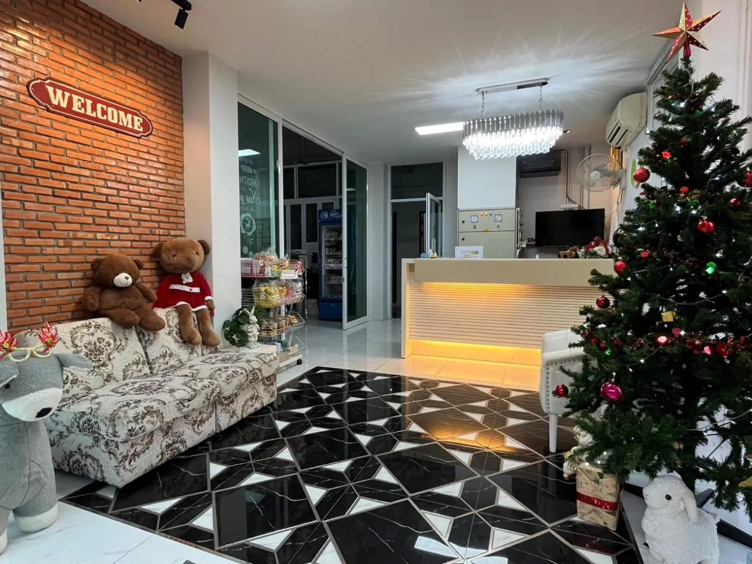 Lobby or reception in Papangkorn House