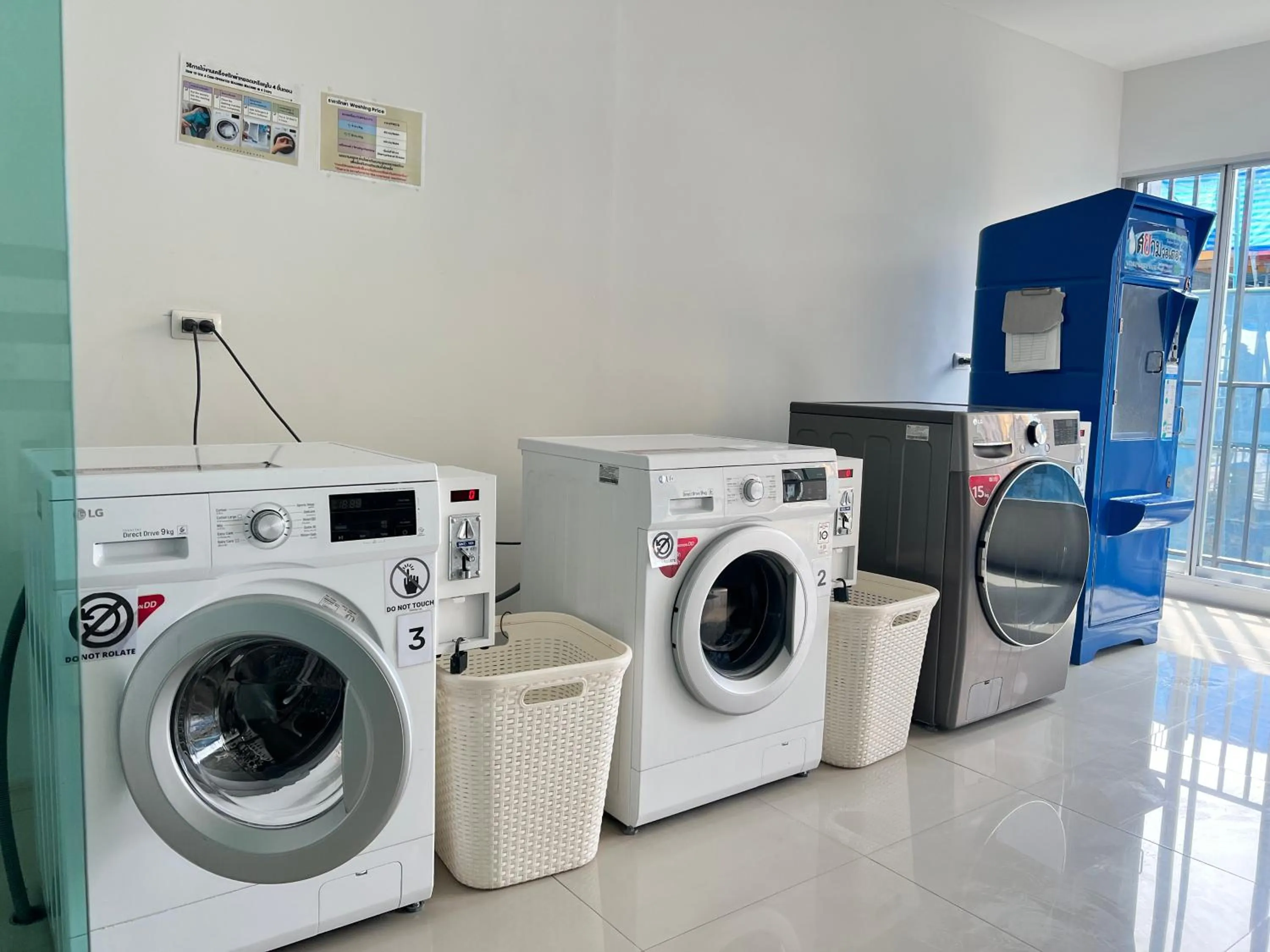 washing machine in Baan Imm Aim Huahin By Thita