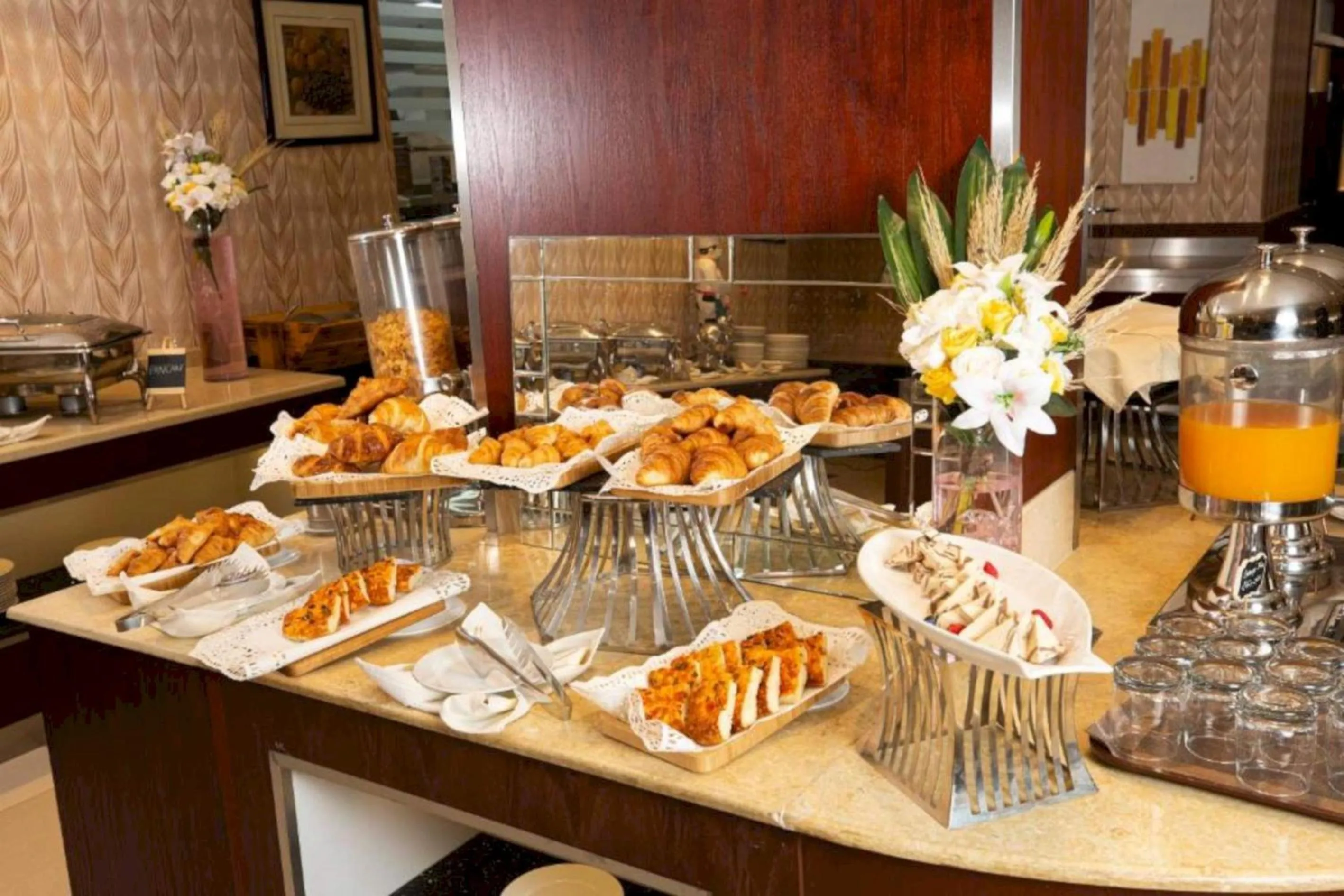 Continental breakfast in Sunday Millennia Hotel