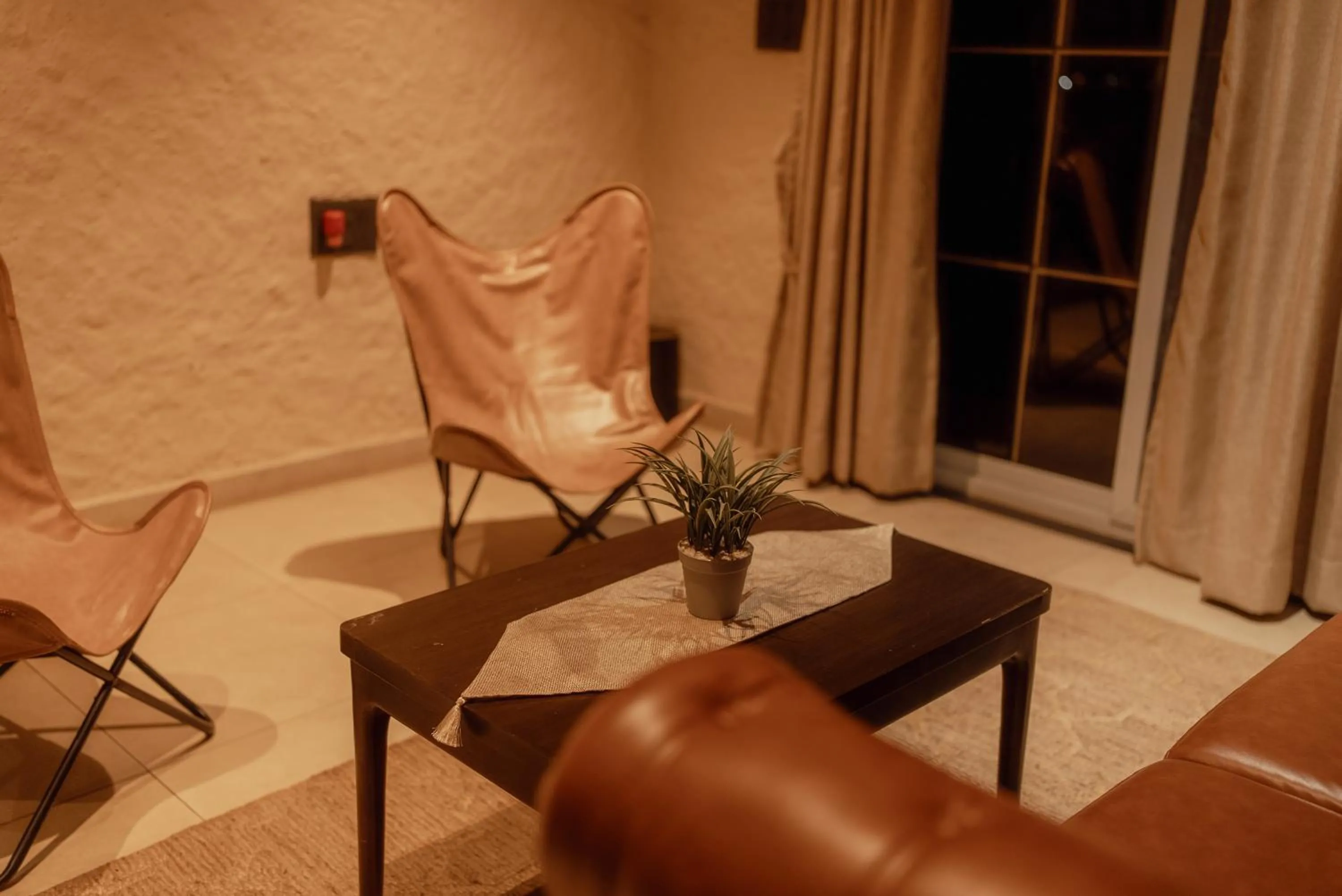 Living room in Wild Woods Tiger Resort