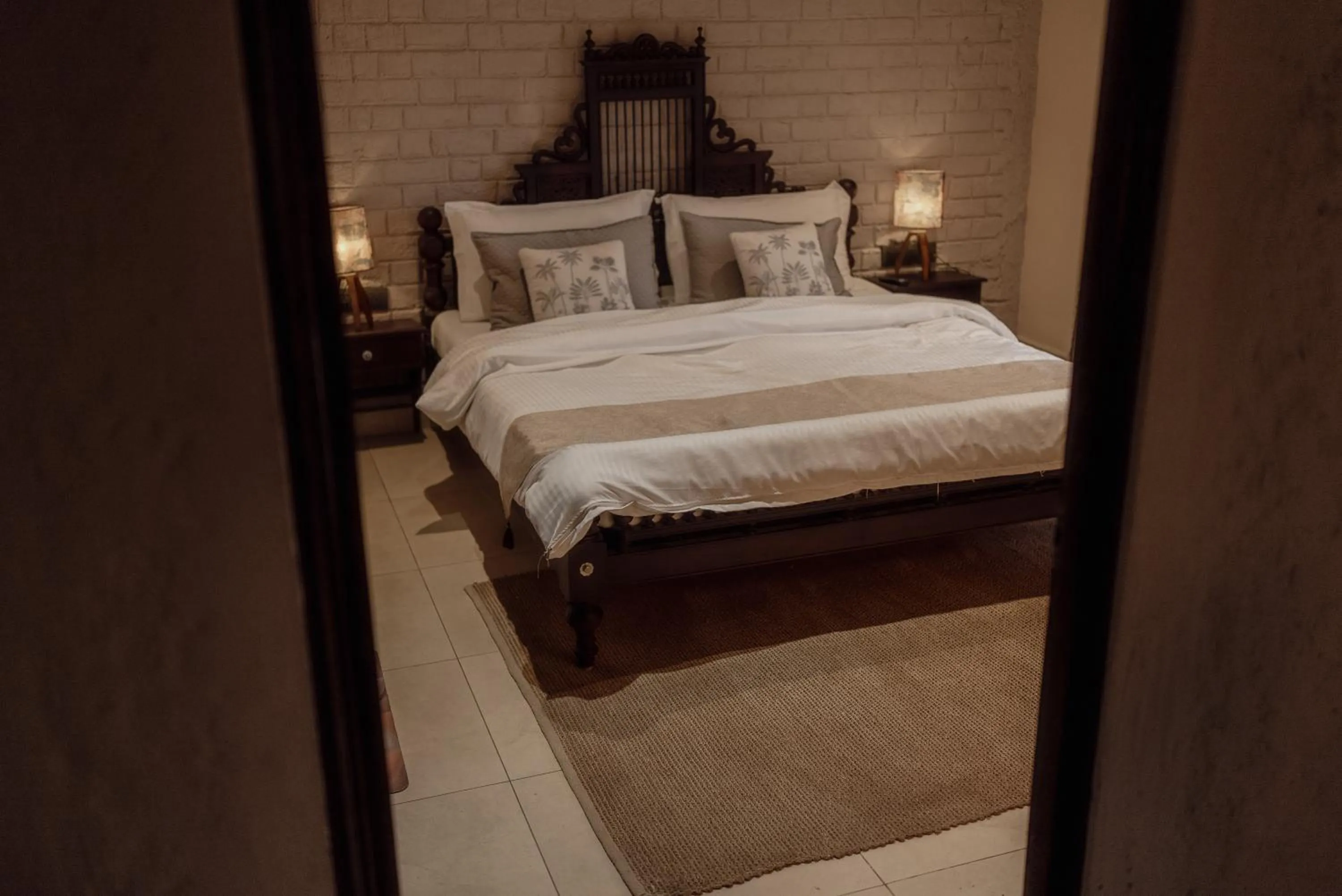 Bedroom, Bed in Wild Woods Tiger Resort
