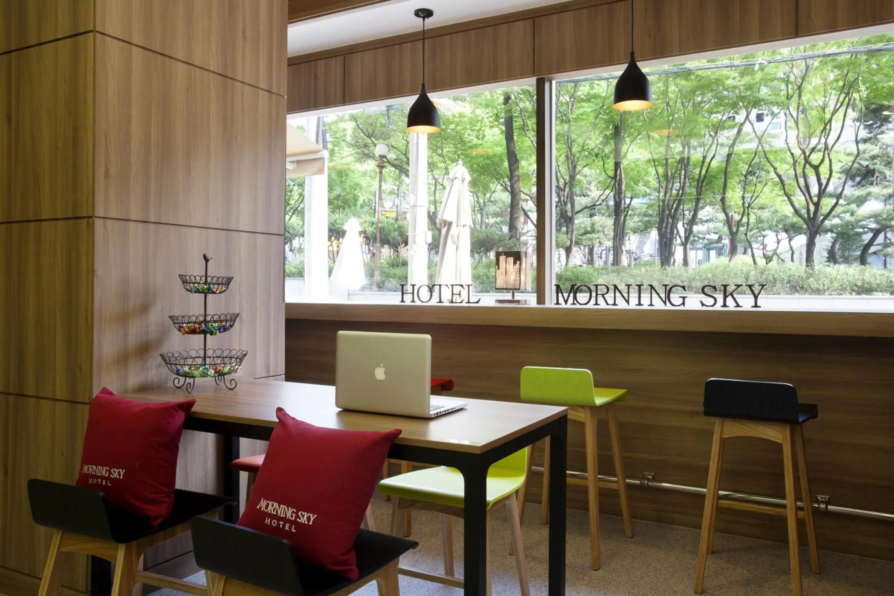 Lobby or reception in Hotel Morning Sky