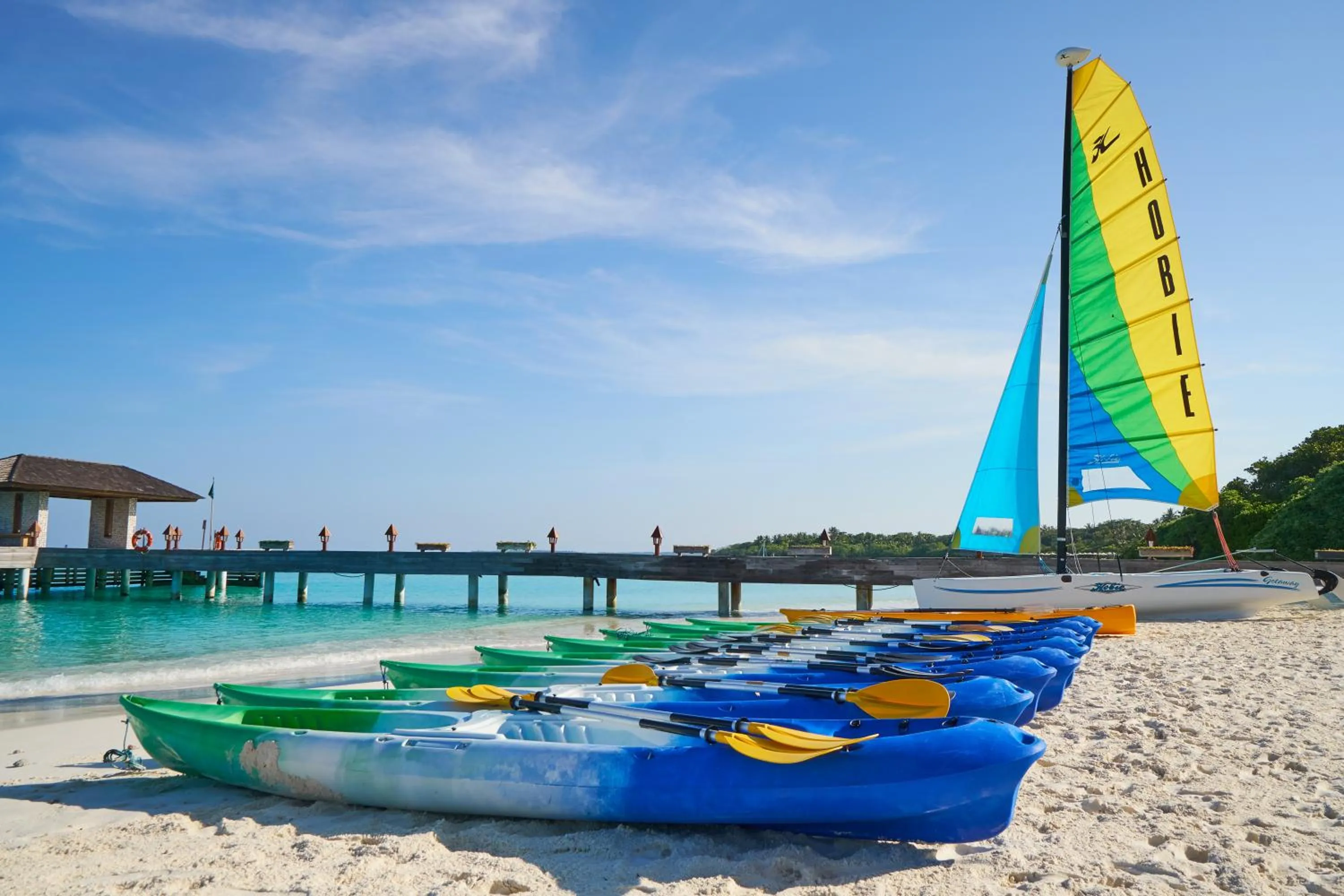 Canoeing in The Barefoot Eco Hotel
