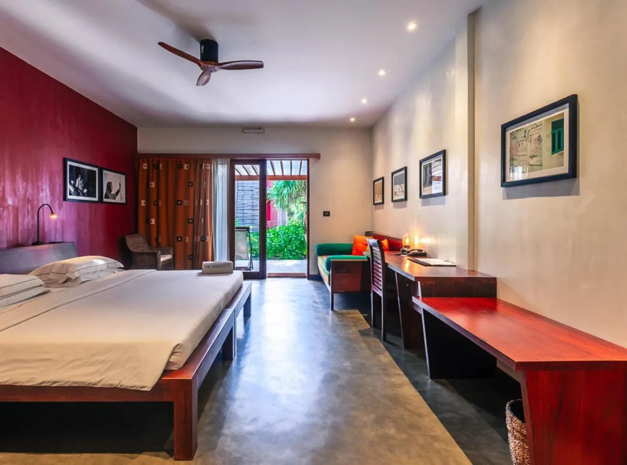 Bedroom, Bed in The Barefoot Eco Hotel