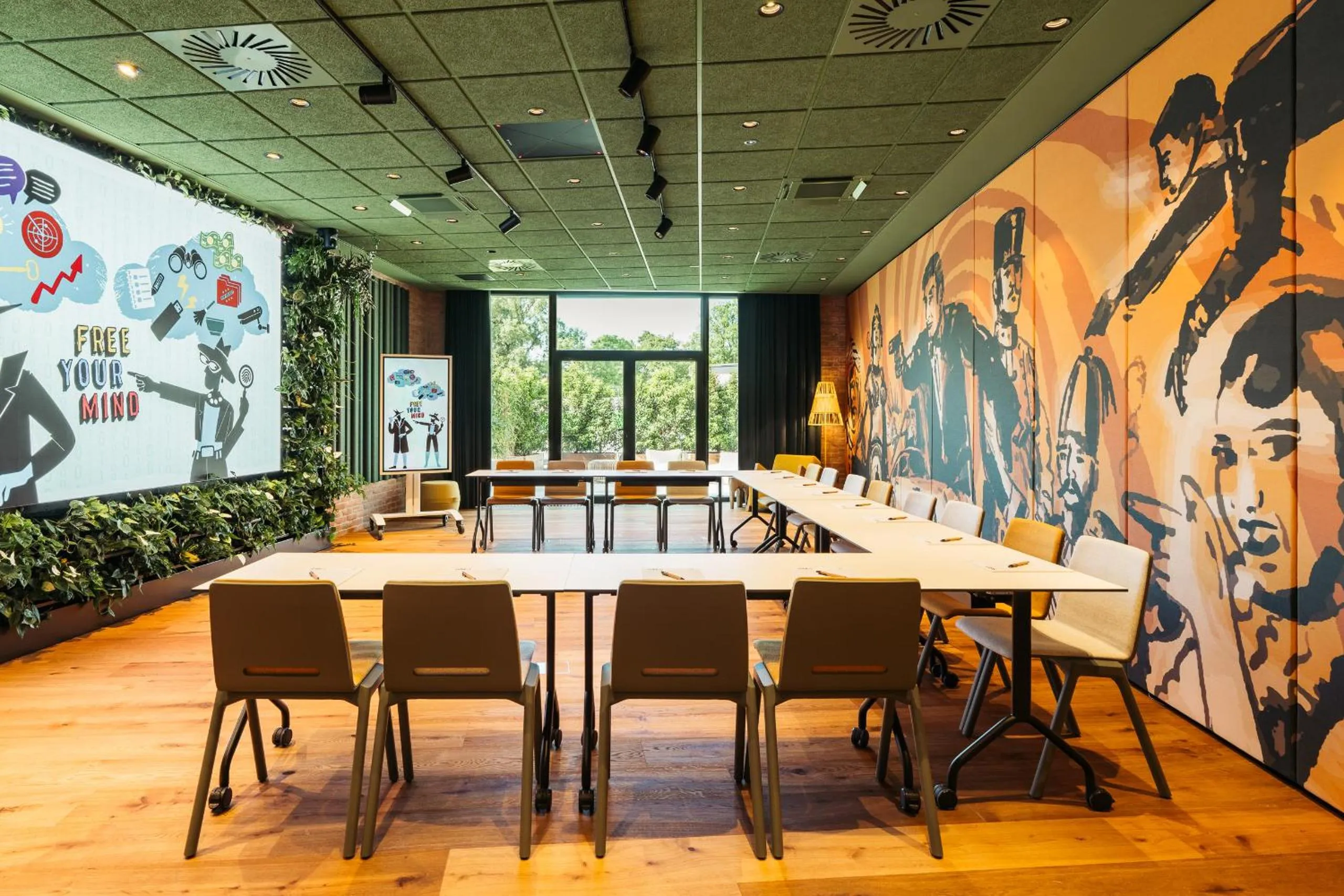 Meeting/conference room in Hotel Schani UNO City