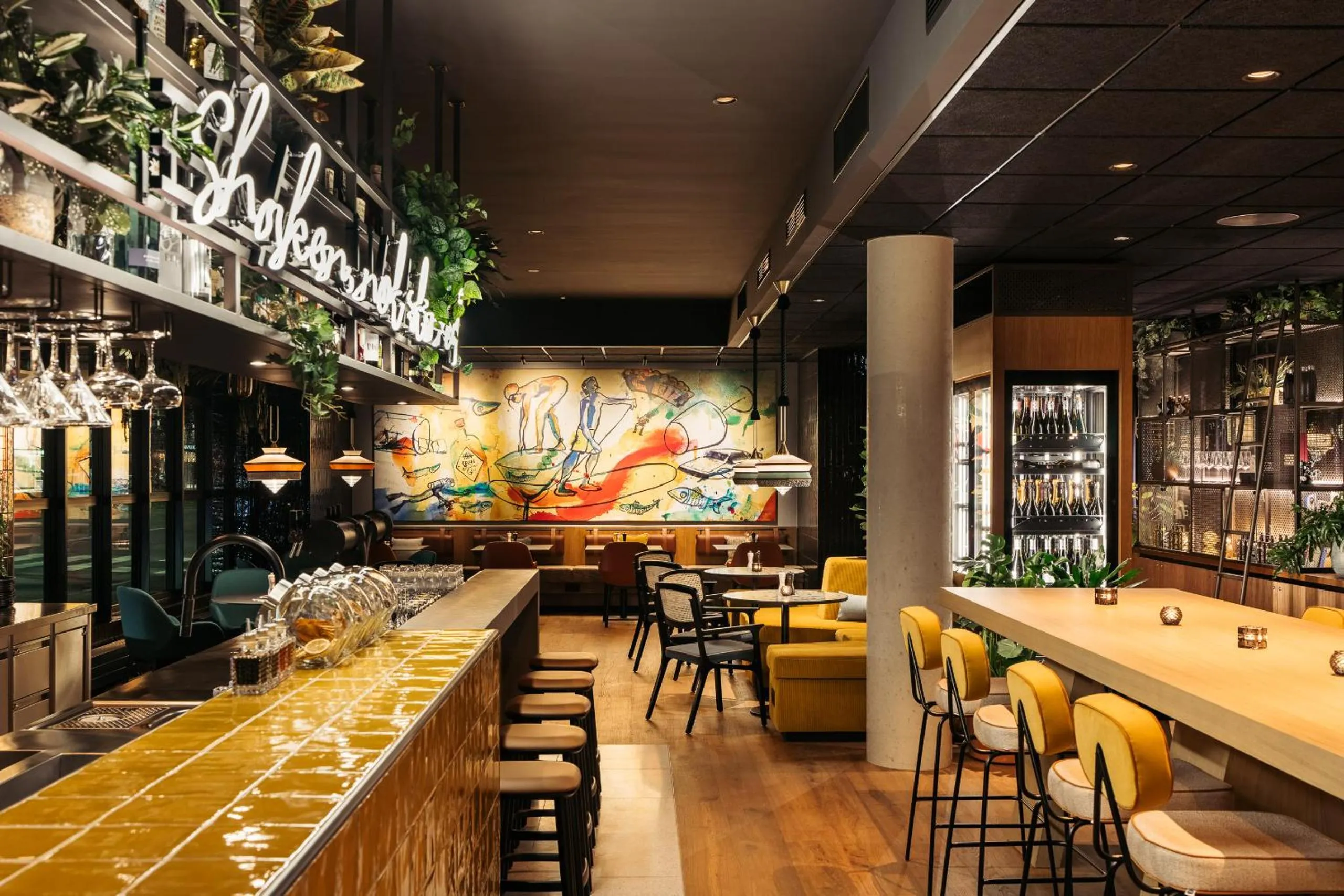 Lounge or bar in Hotel Schani UNO City