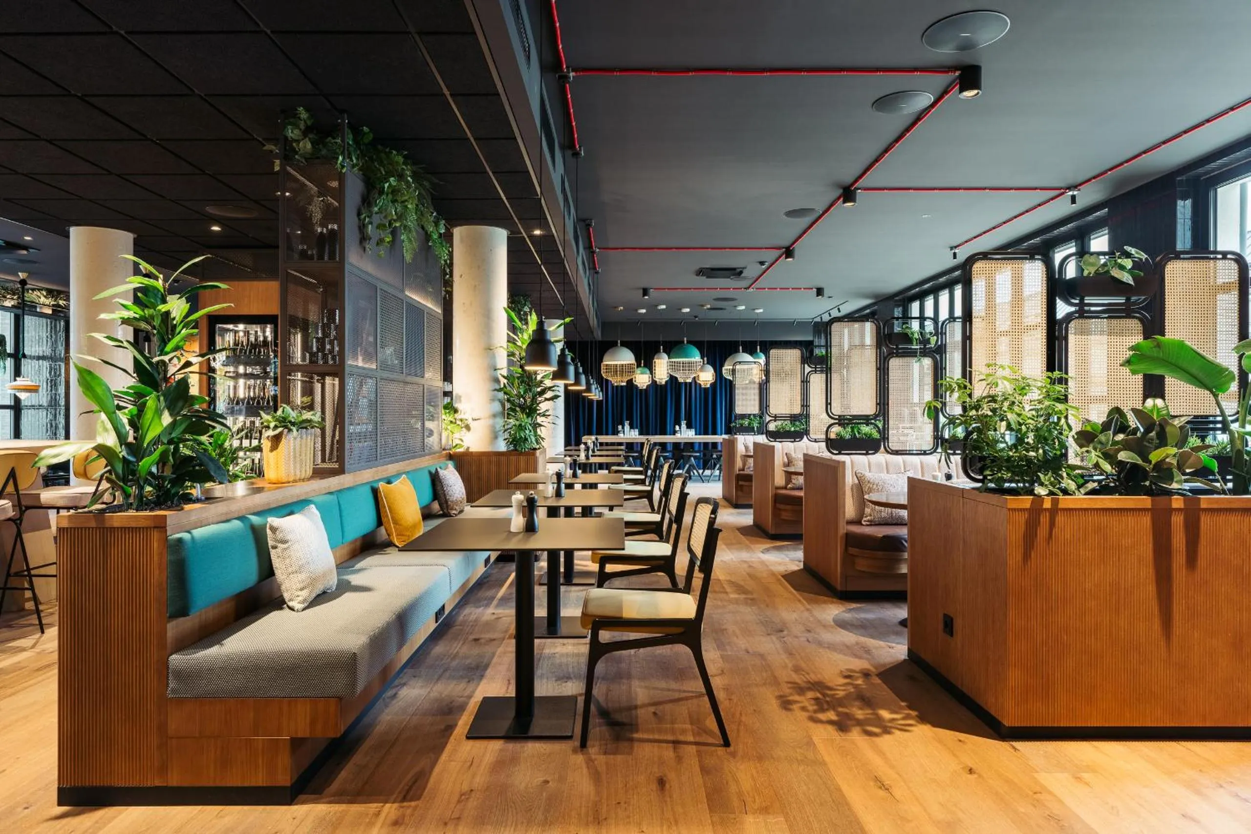 Restaurant/places to eat in Hotel Schani UNO City