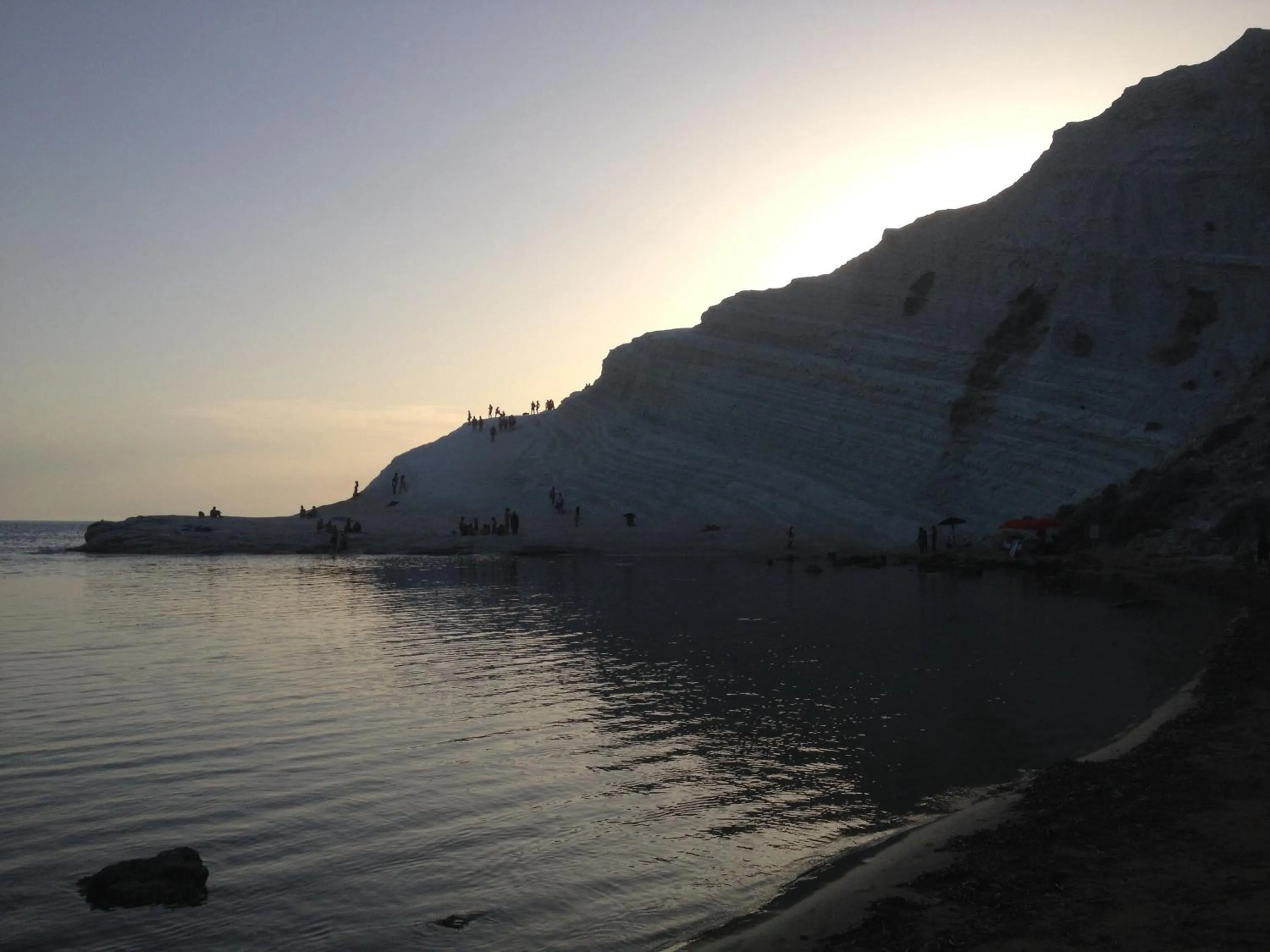 Natural landscape in B&B Scala dei Turchi Beach