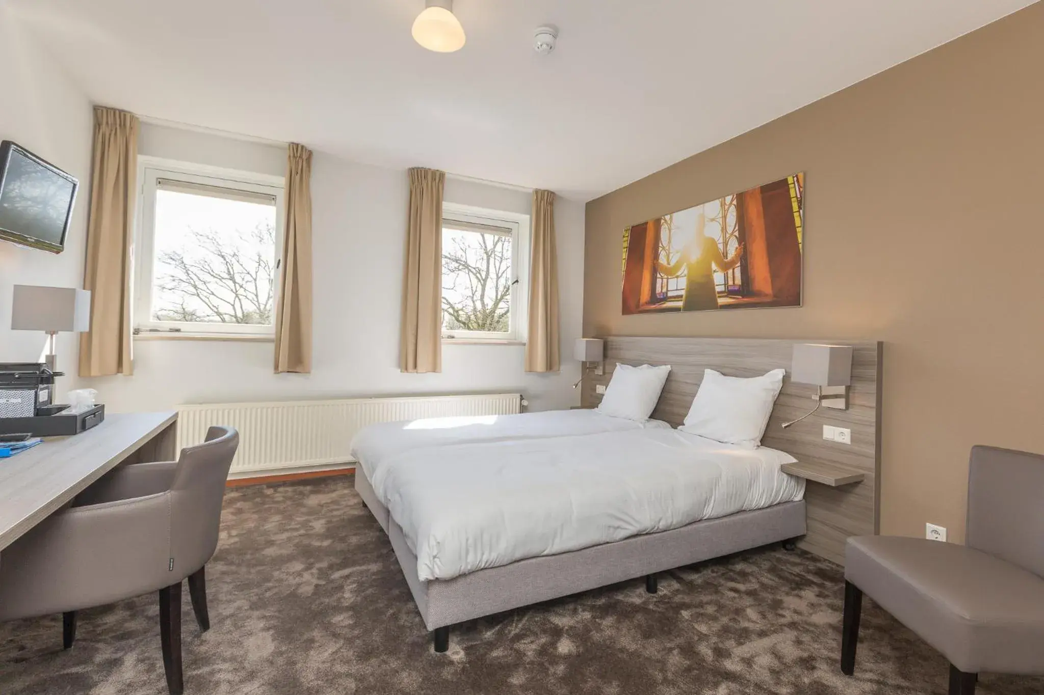 Comfort Double Room with Bath in Fletcher Kloosterhotel Willibrordhaeghe Comfort Double Room with Bath in Fletcher Kloosterhotel Willibrordhaeghe