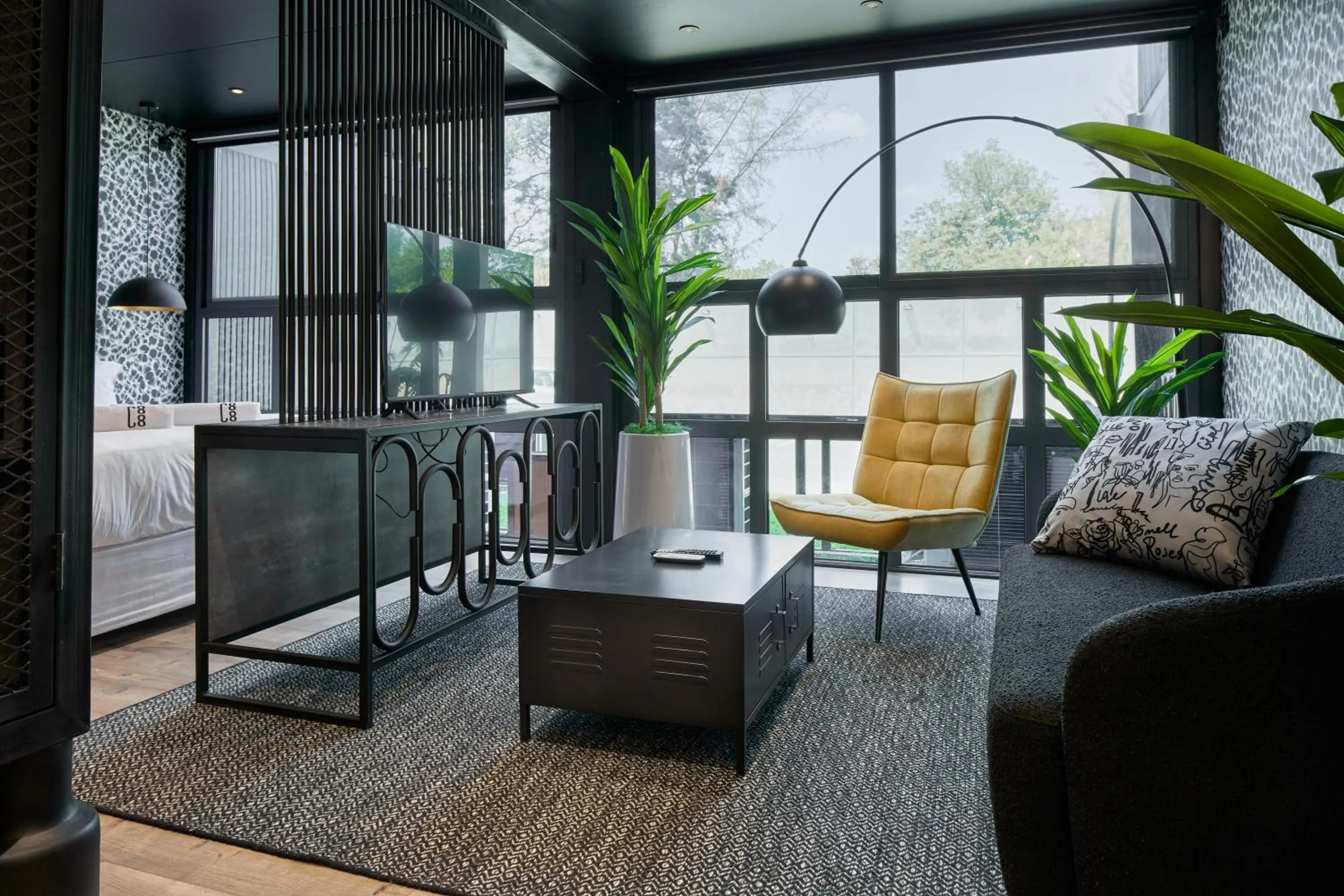 Bed in Cargo88 Hotel