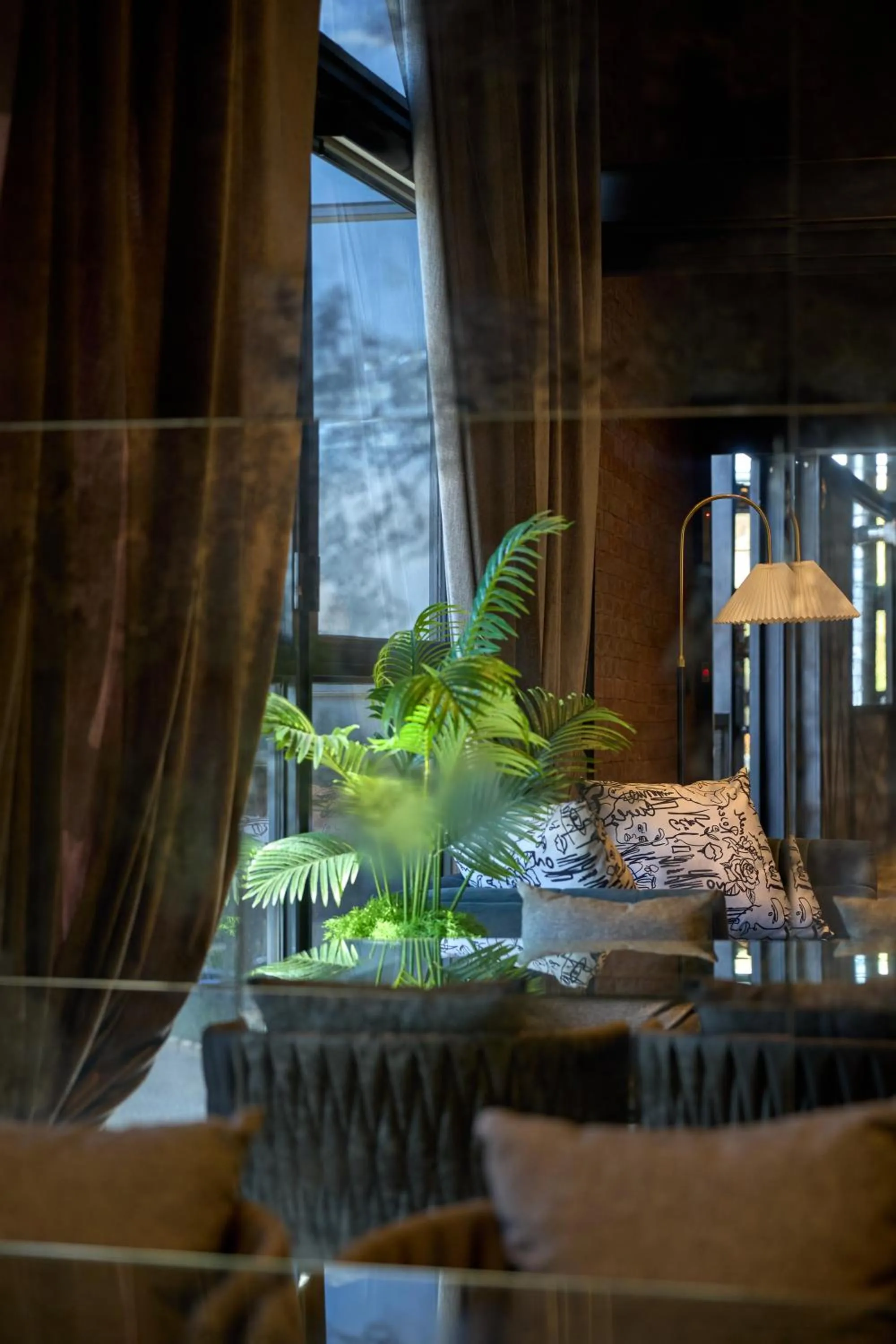 Seating area in Cargo88 Hotel