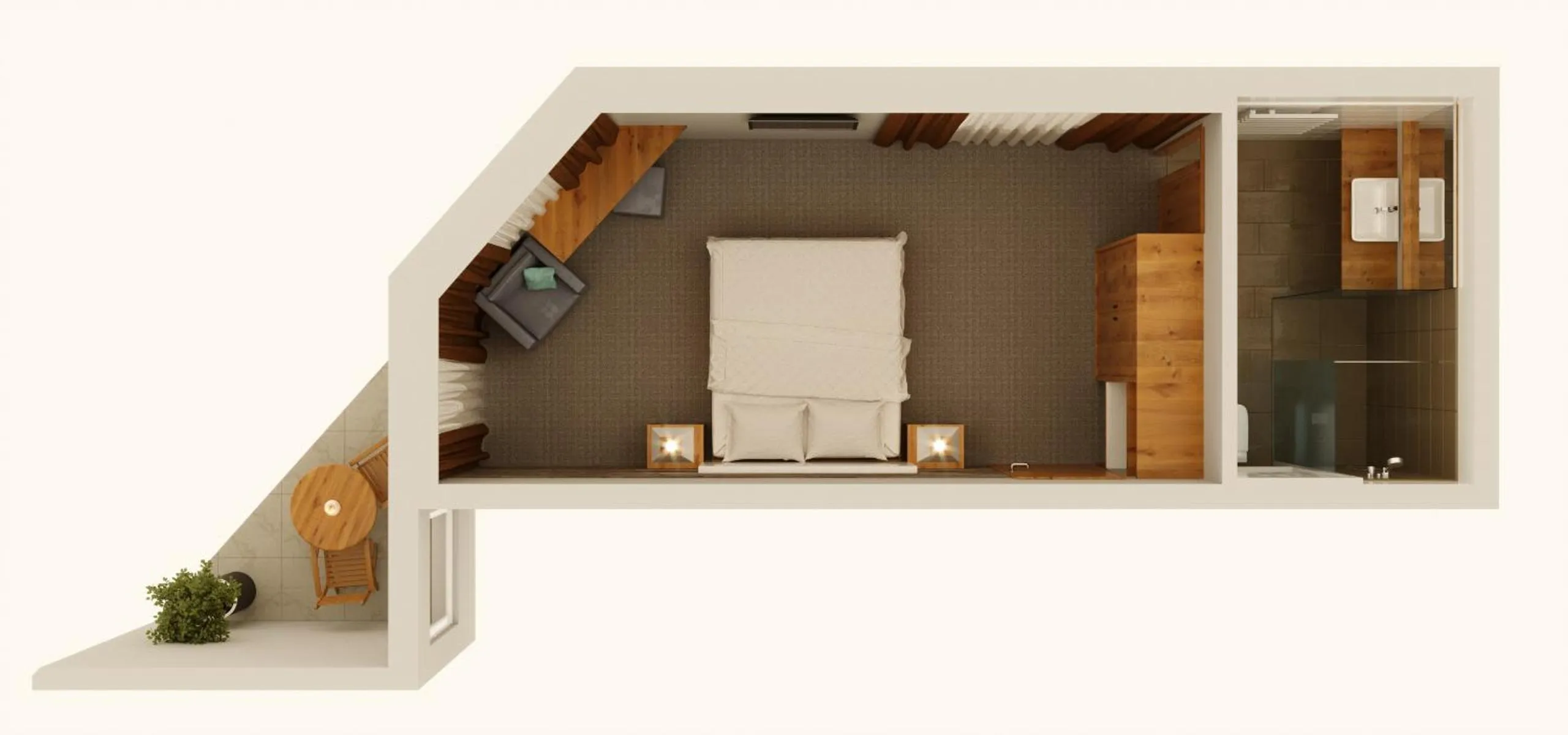 Floor plan in Mountain Resort M&M